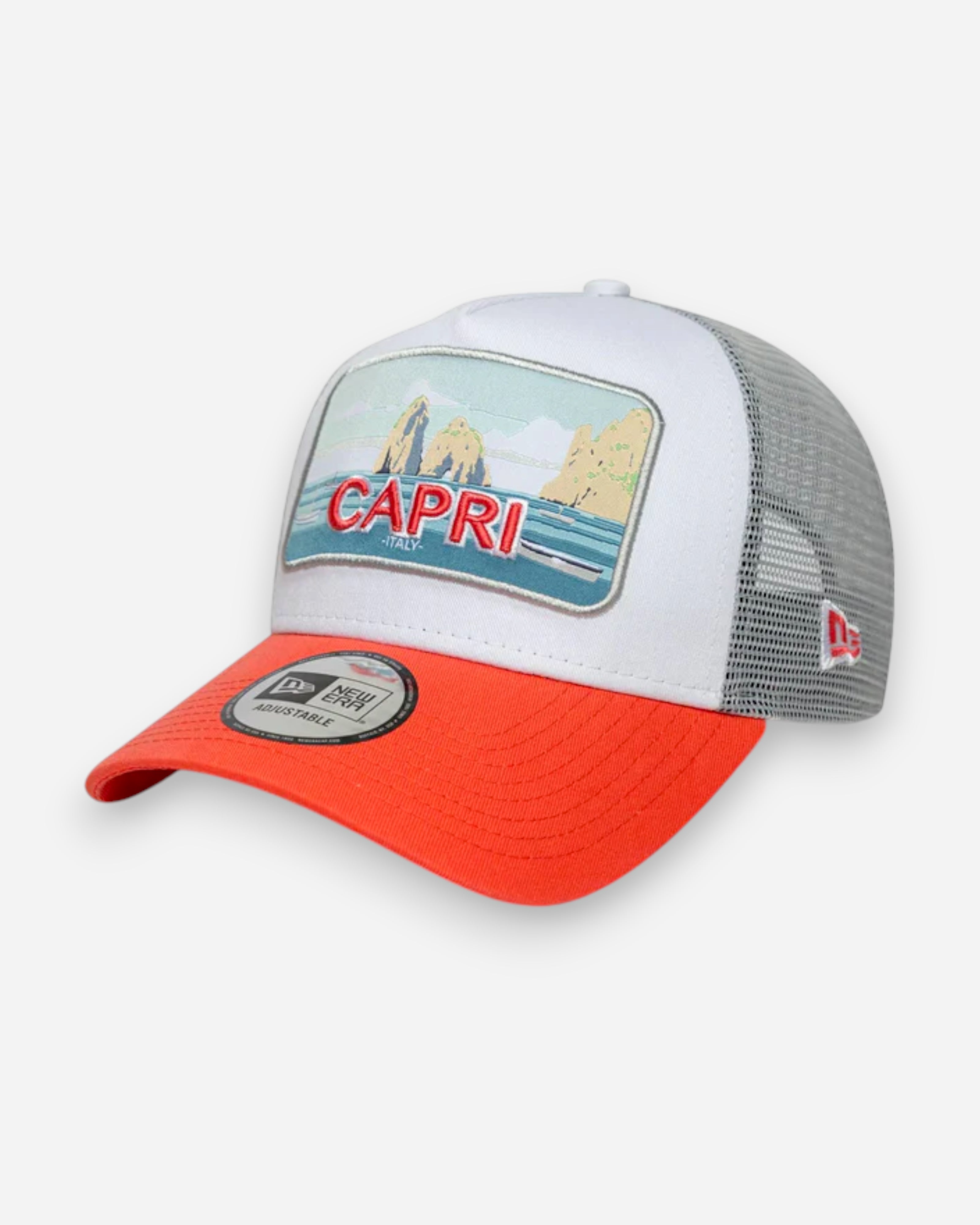 New Era 9Forty A-Frame Snapback Cap City Los Angeles Dodgers - Beige, 100% Poliestere, Taglia Unica Regolabile - 5