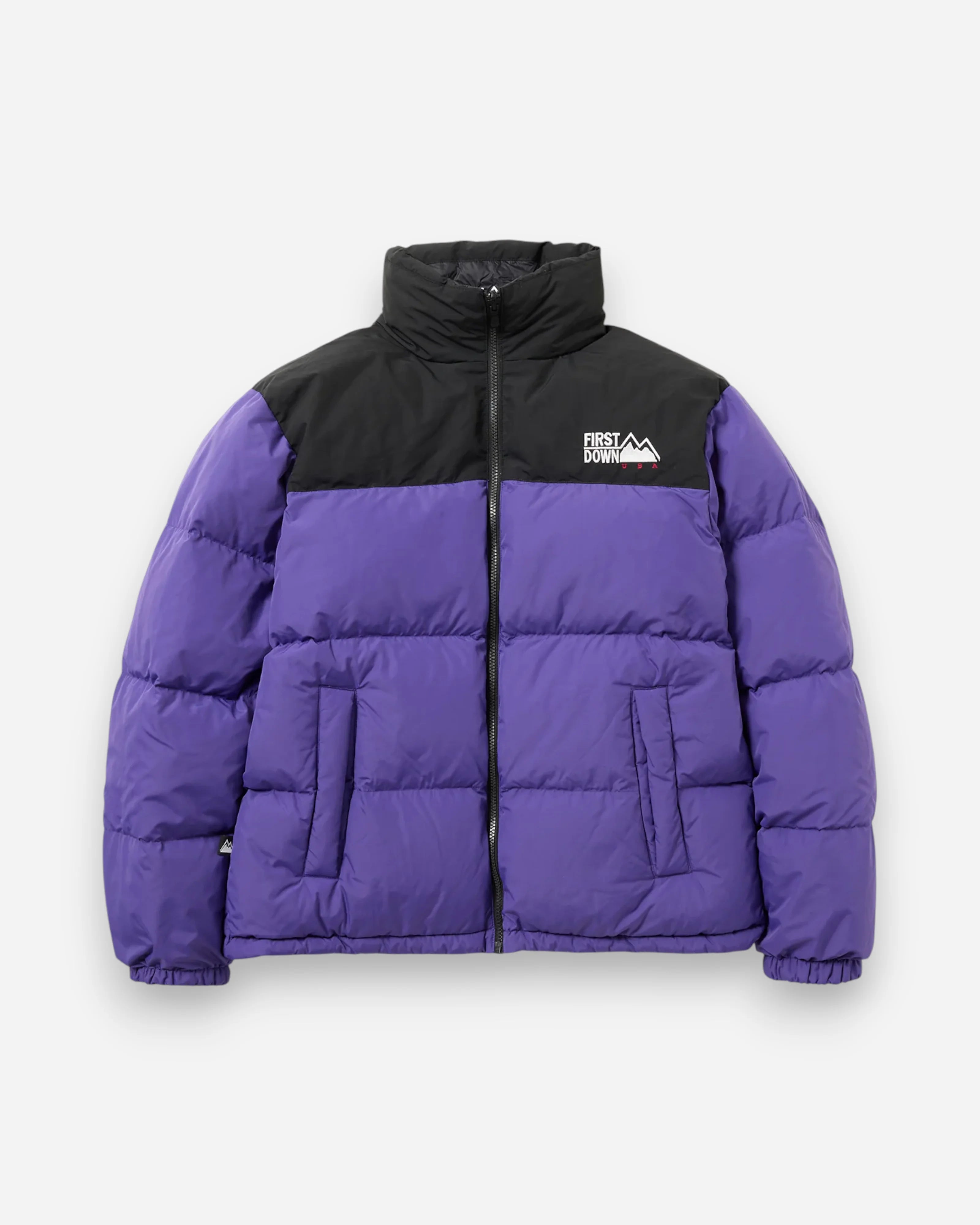 Bubble Down Jacket Purple - Astrofat Streetwear Shop
