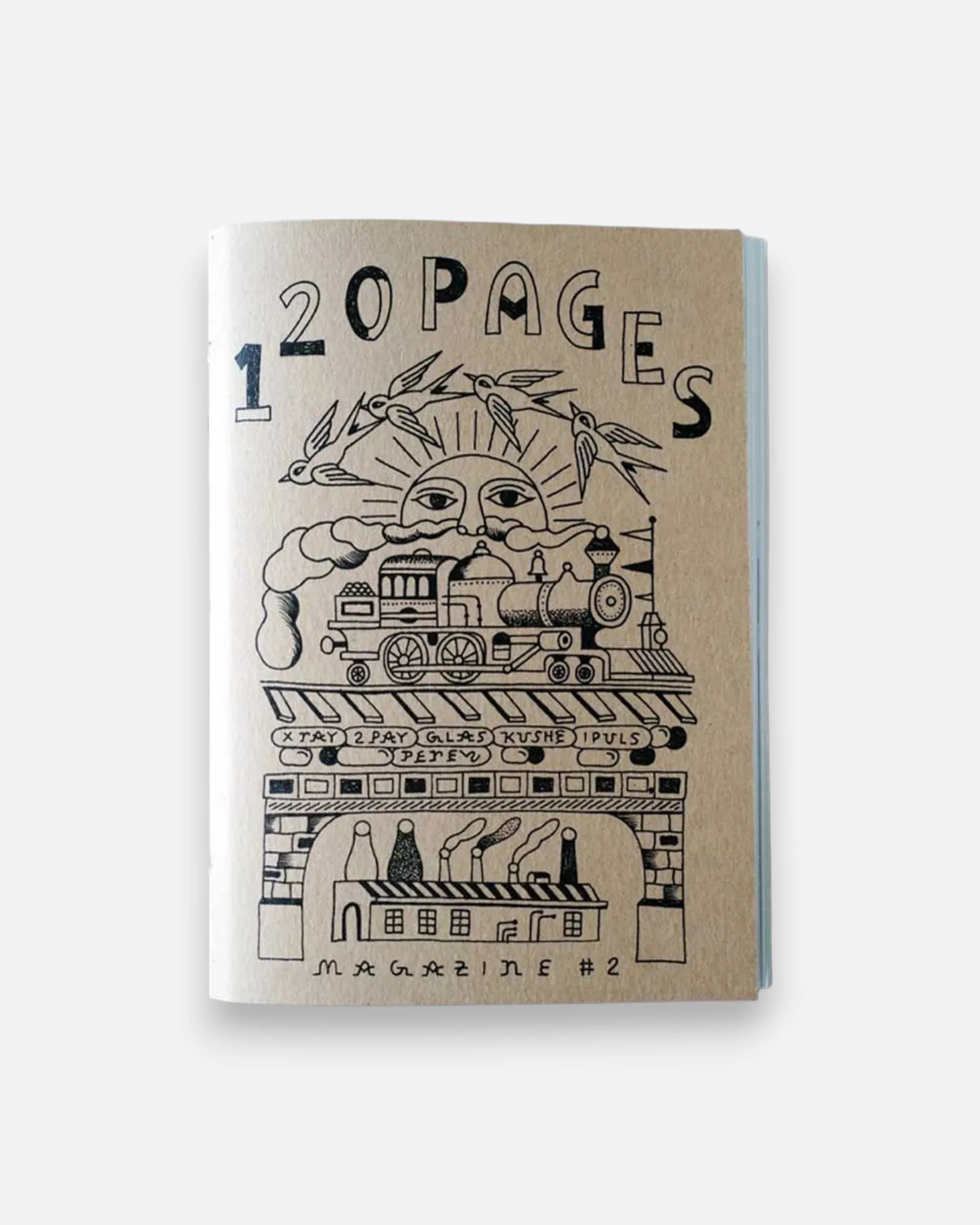 120 Pages Magazine Issue 2 - Astrofat Graffiti Shop, Fanzine &amp