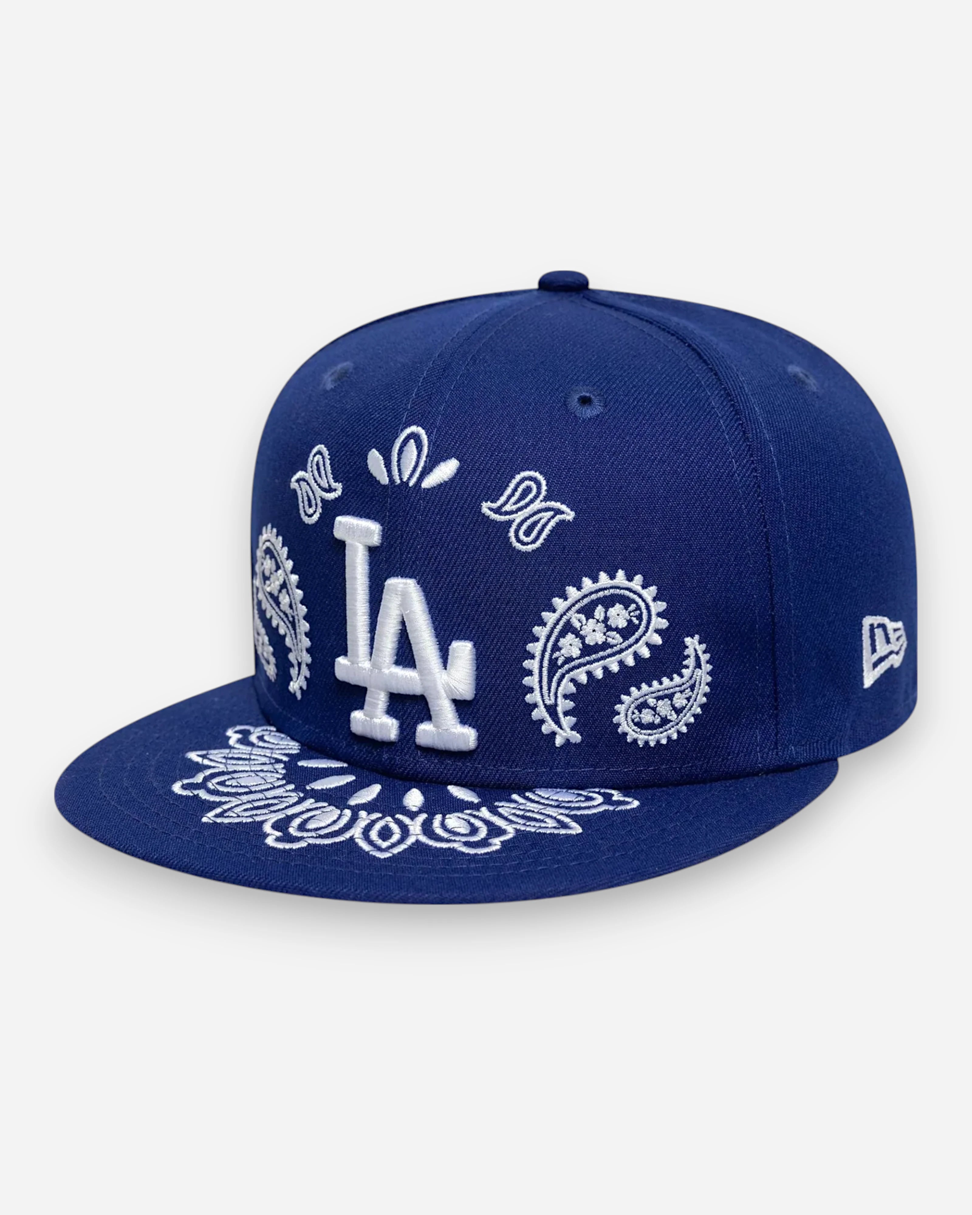 59FIFTY LA Dodgers Paisley Design Blue - Astrofat Streetwear Shop