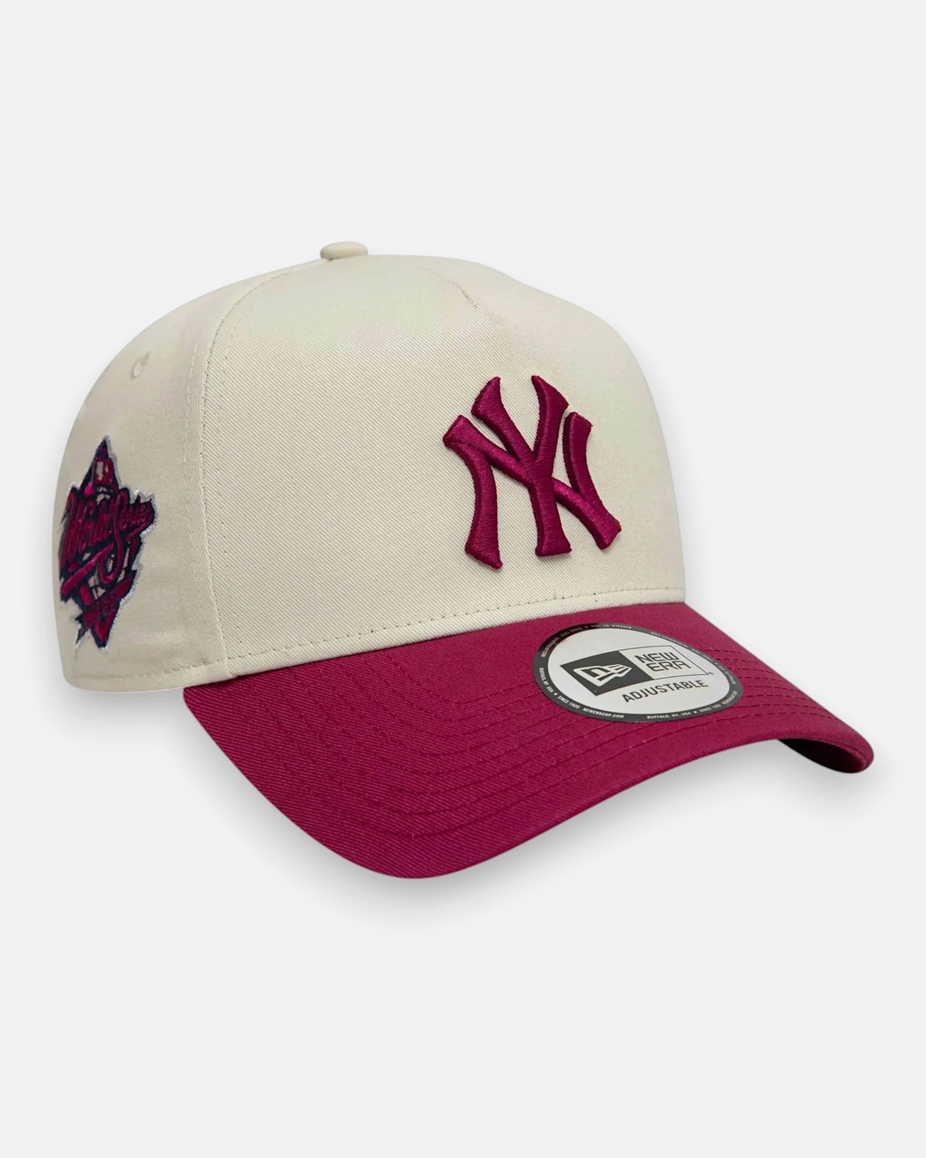 New Era 9Forty A-Frame Snapback Cap City Los Angeles Dodgers - Beige, 100% Poliestere, Taglia Unica Regolabile - 4