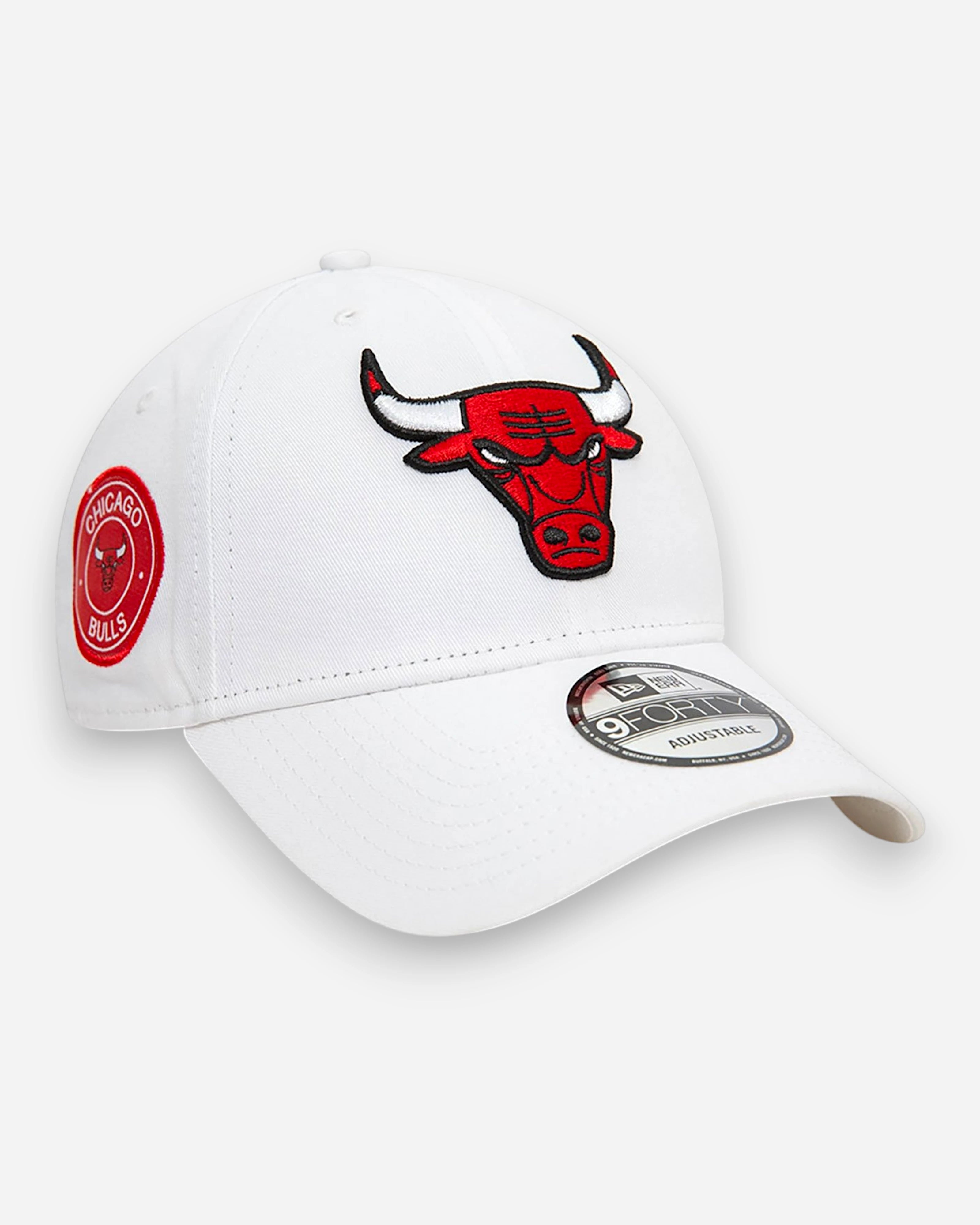 New Era 59Fifty Fitted Cap – Bianco Ottico Con Logo Chicago Bulls In 3D - Berretto Da Baseball Ufficiale NBA