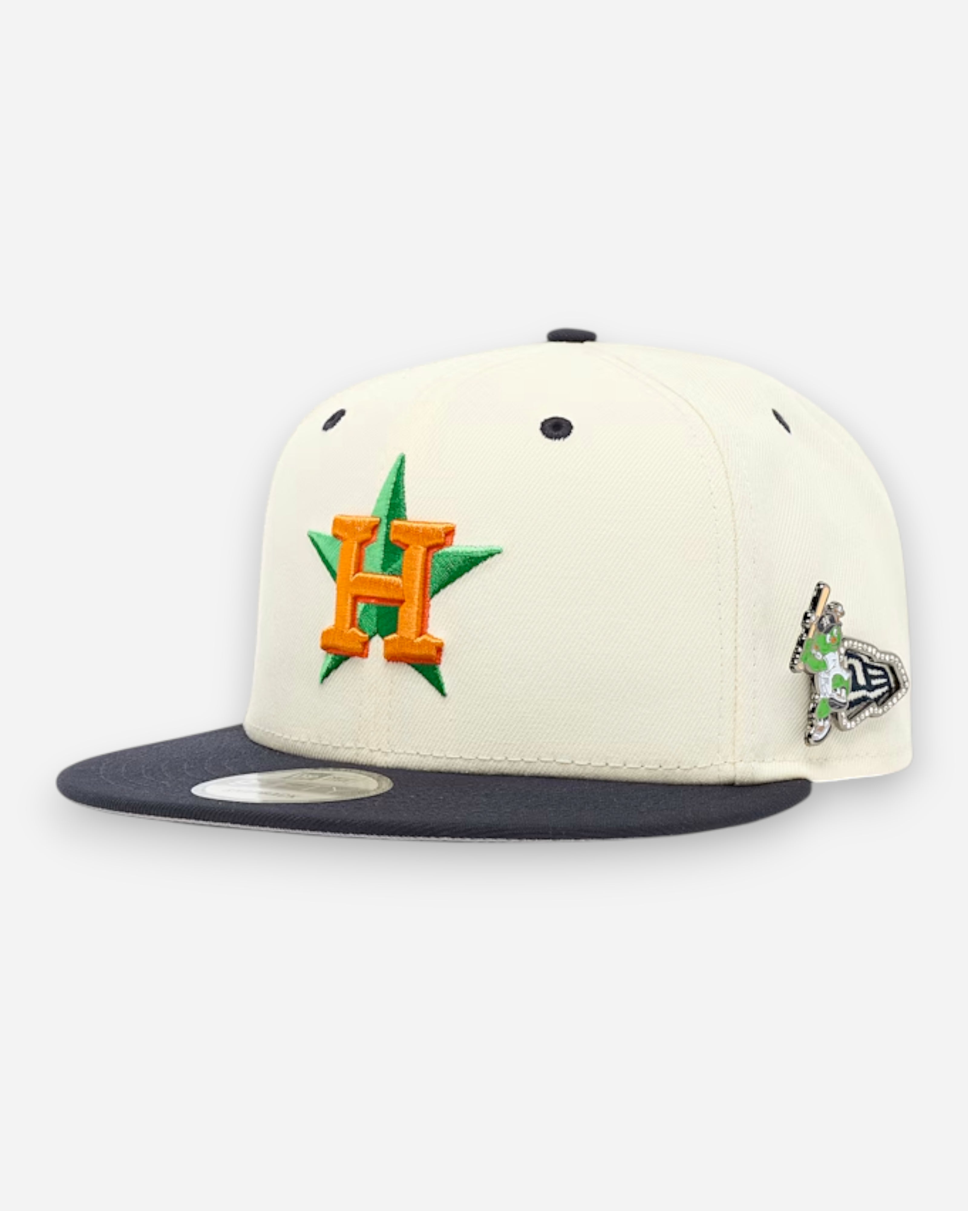 9FIFTY MLB Houstan Astros Mascot Pin Cap Cream
