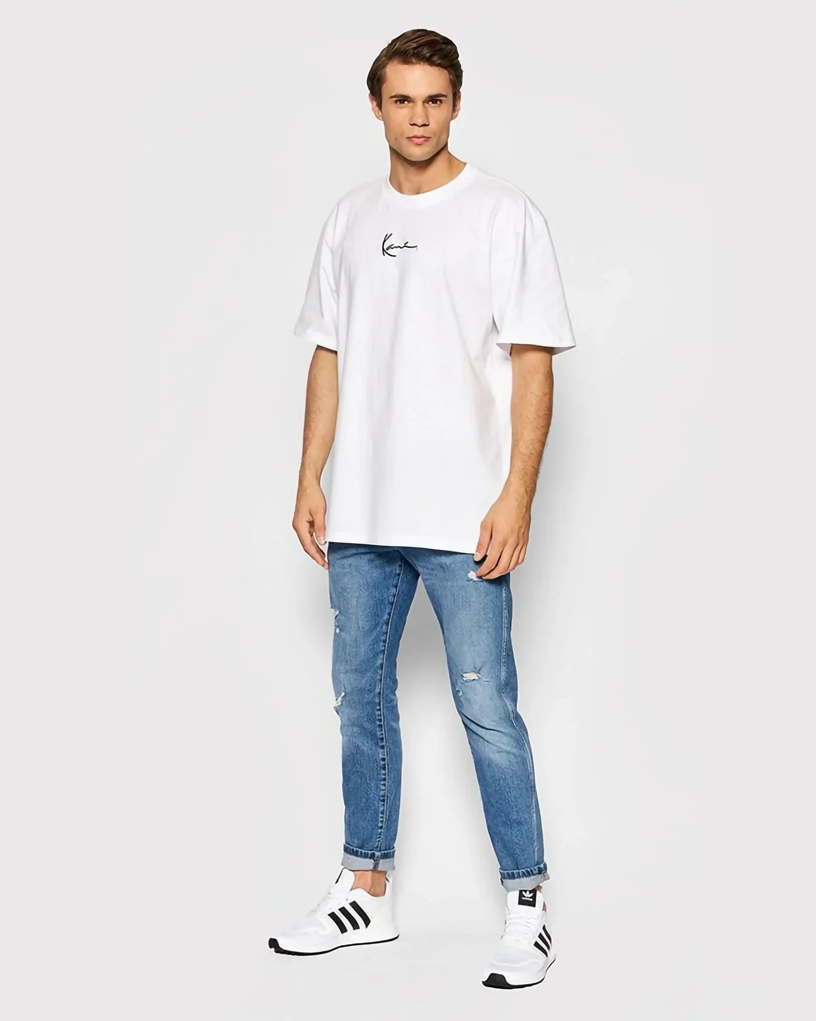 Karl Kani Kk Small Signature Tee White