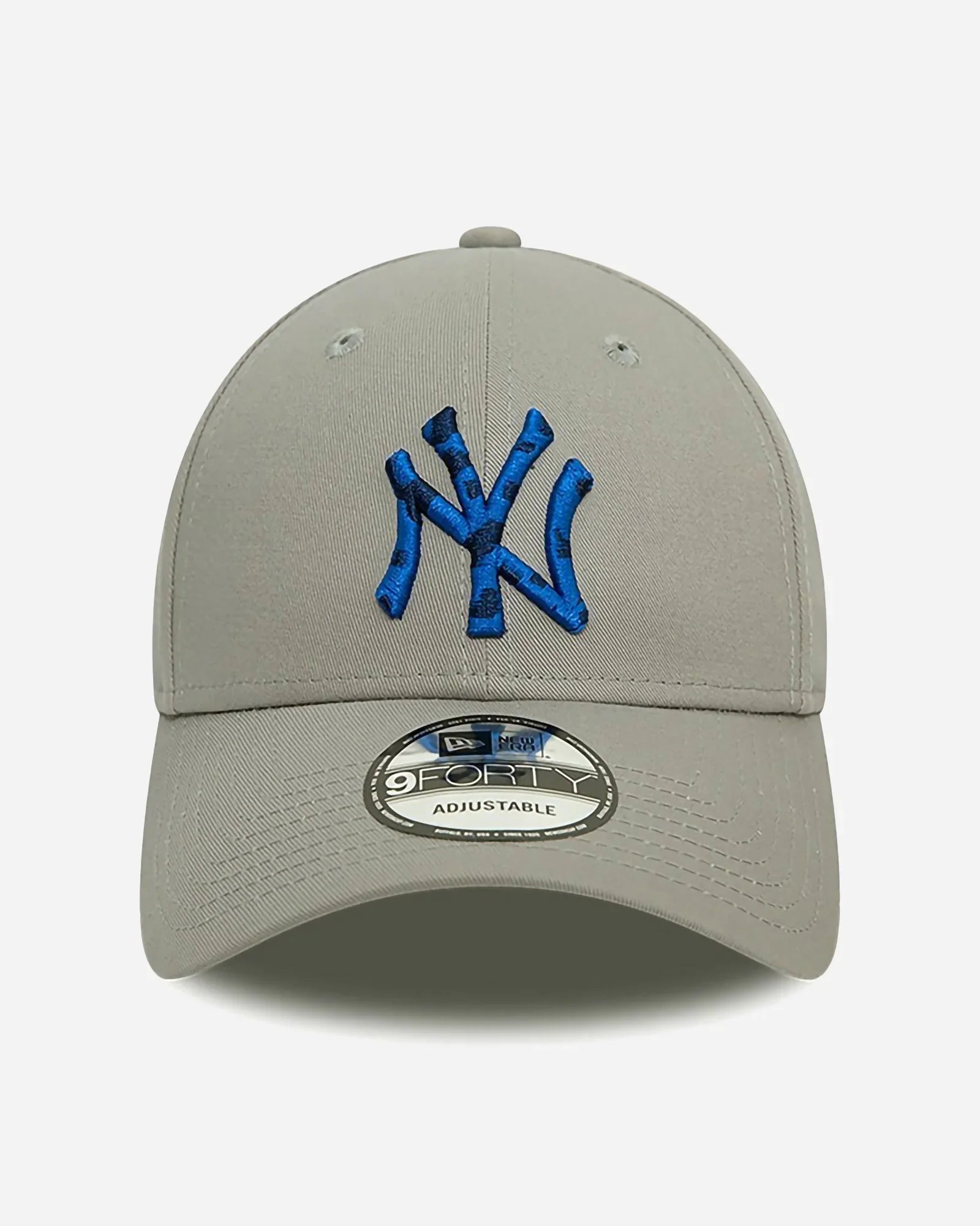 New Era 9forty New York Yankees Camo Infill Grey