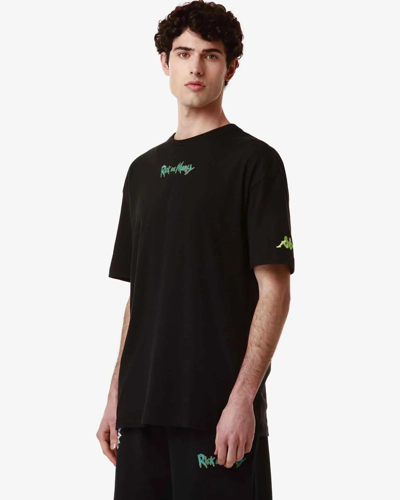 Kappa Authentic X Rick And Morty Marel Tee Black
