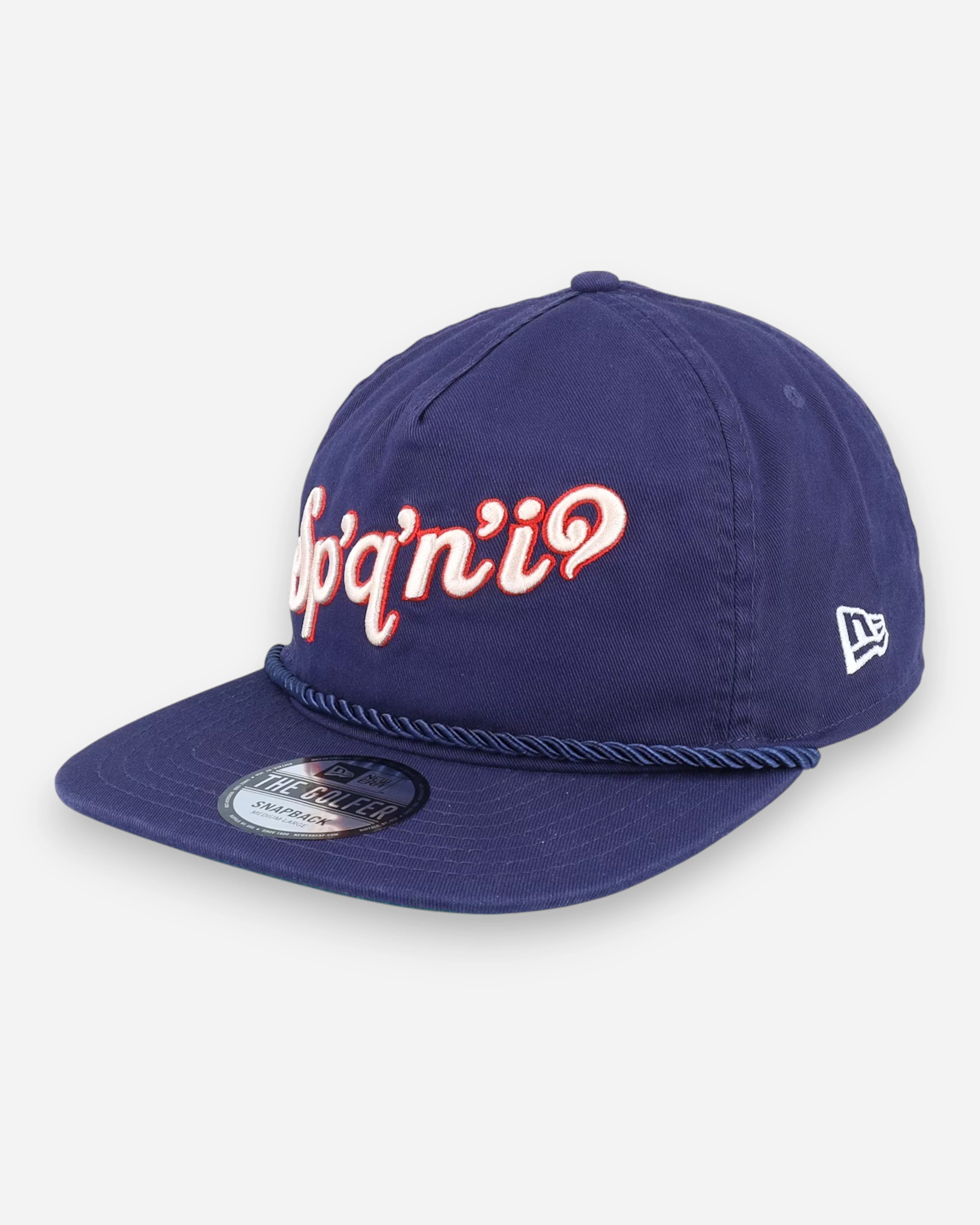 THE GOLFER Spokane Indians MLB Snapback Navy/White