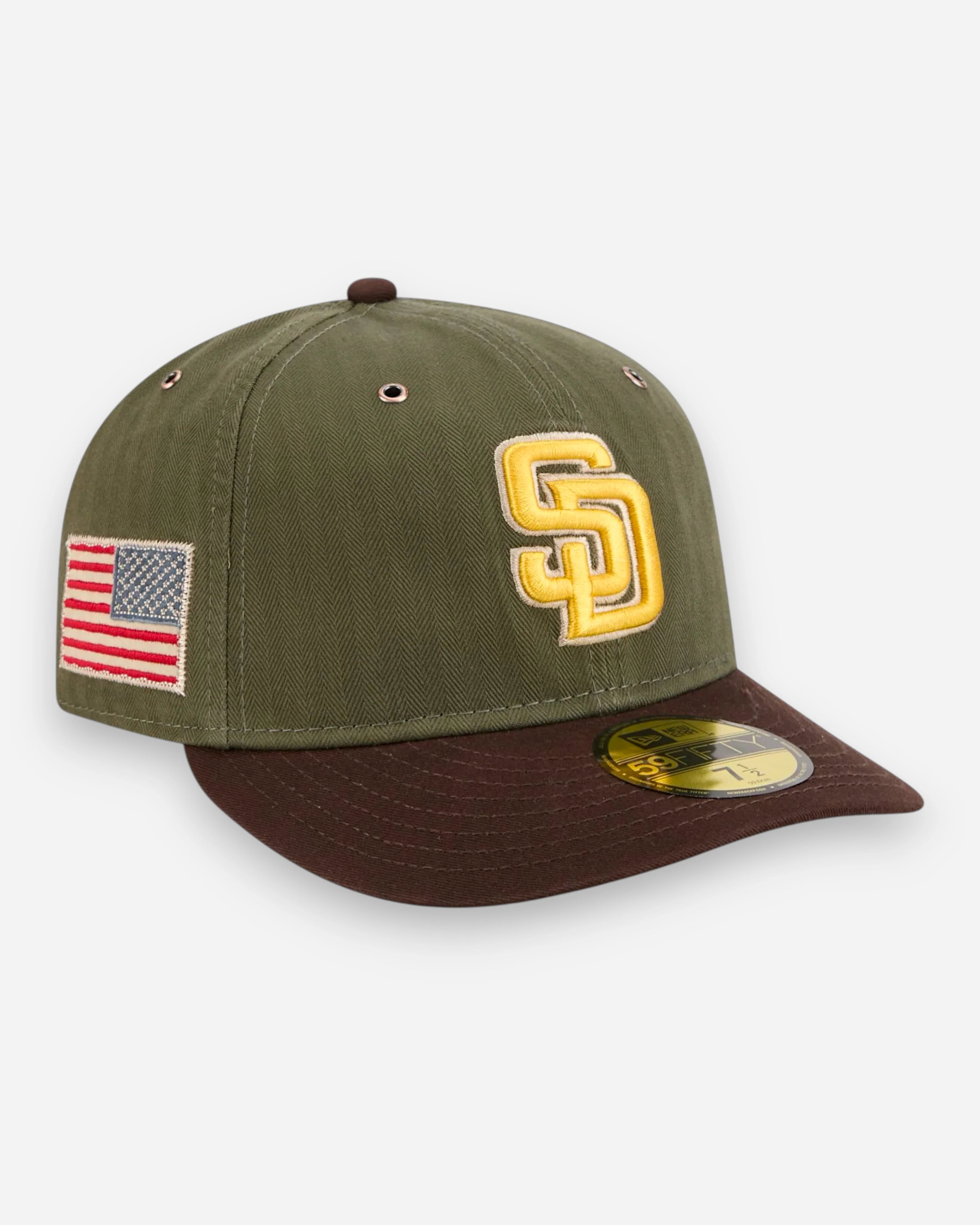 59FIFTY Fitted San Diego Padres Three Looms American Herringbone