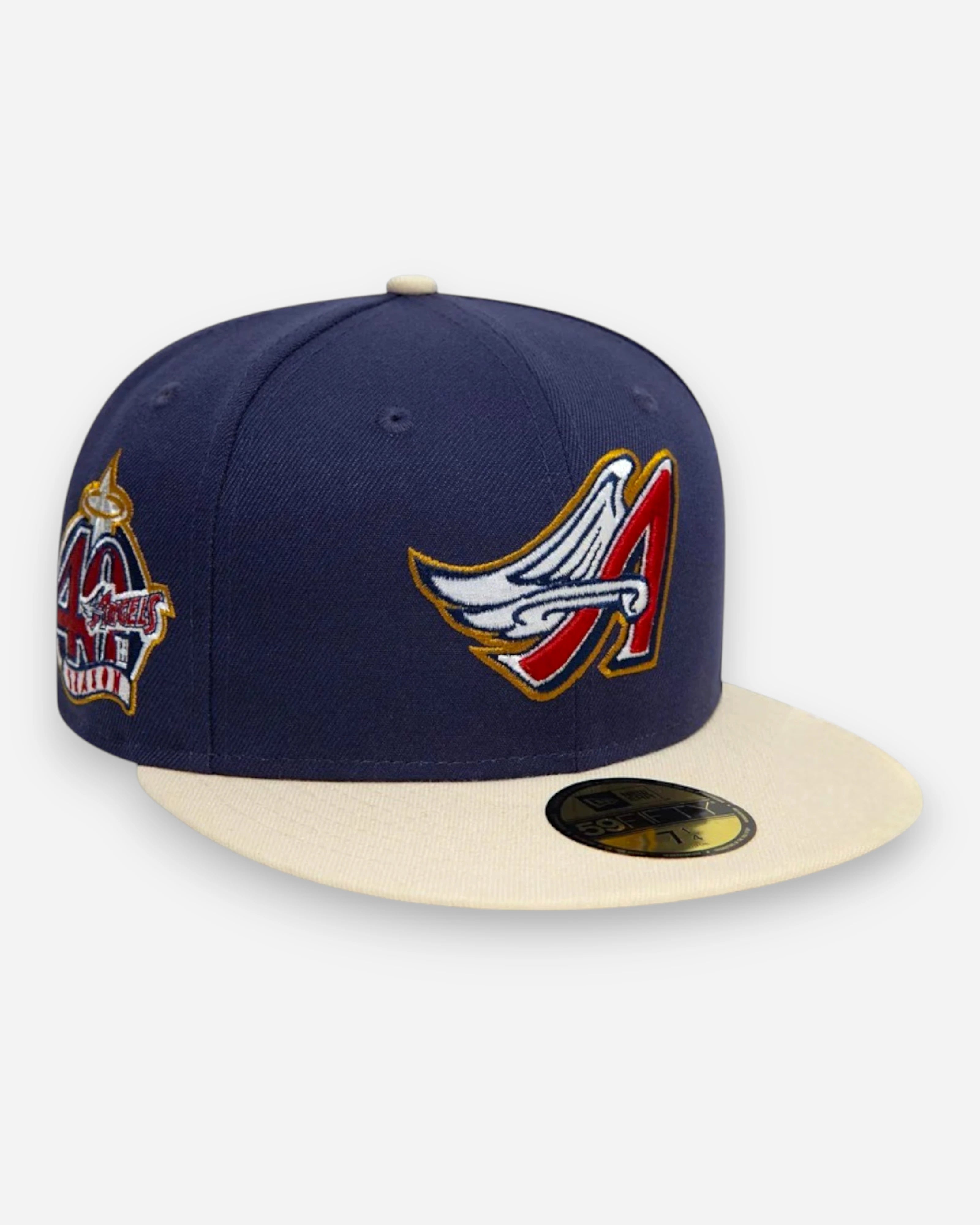59FIFTY MLB Anaheim Angels Light Navy Cream