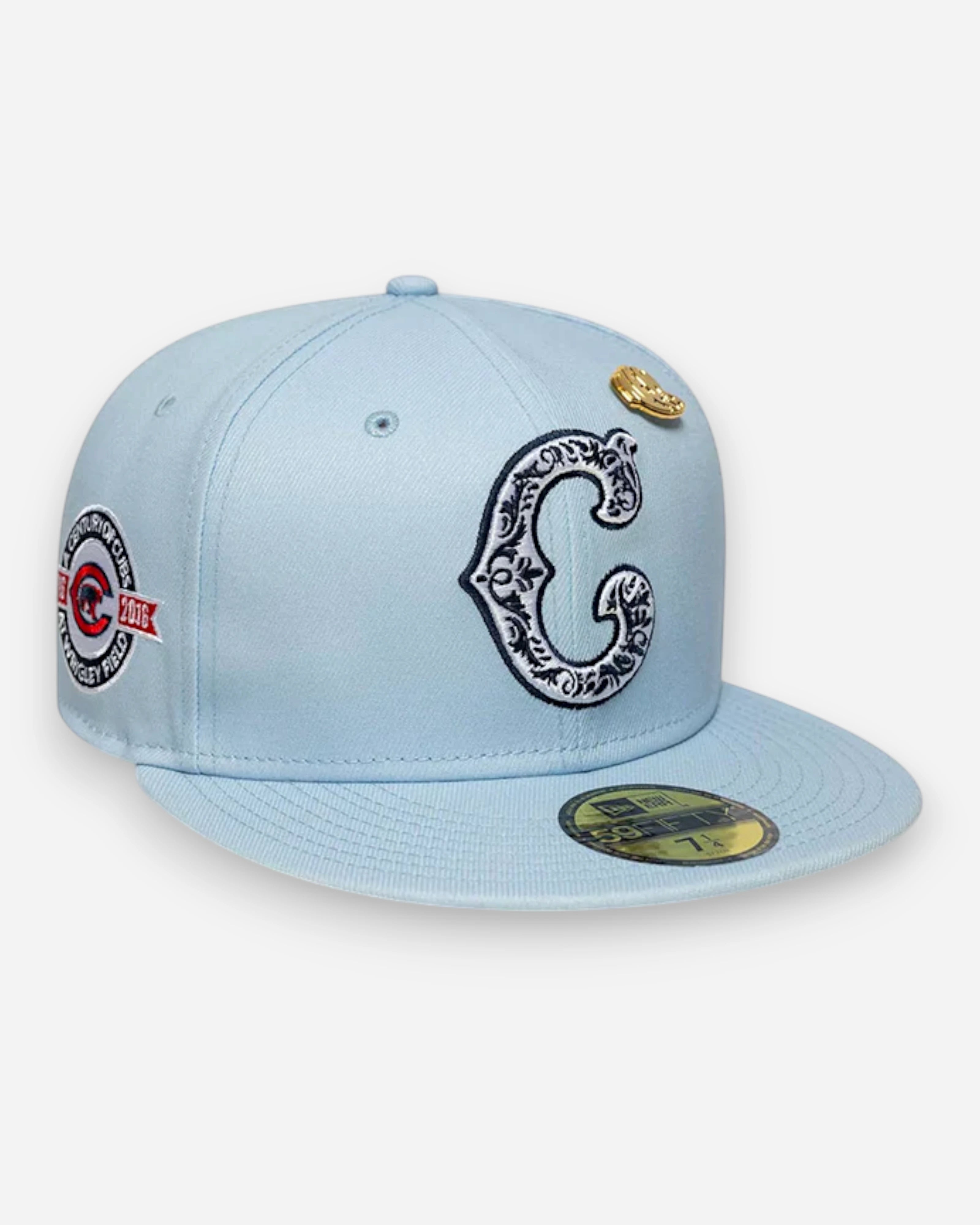 59FIFTY MLB Chicago Cubs Light Blue Pin