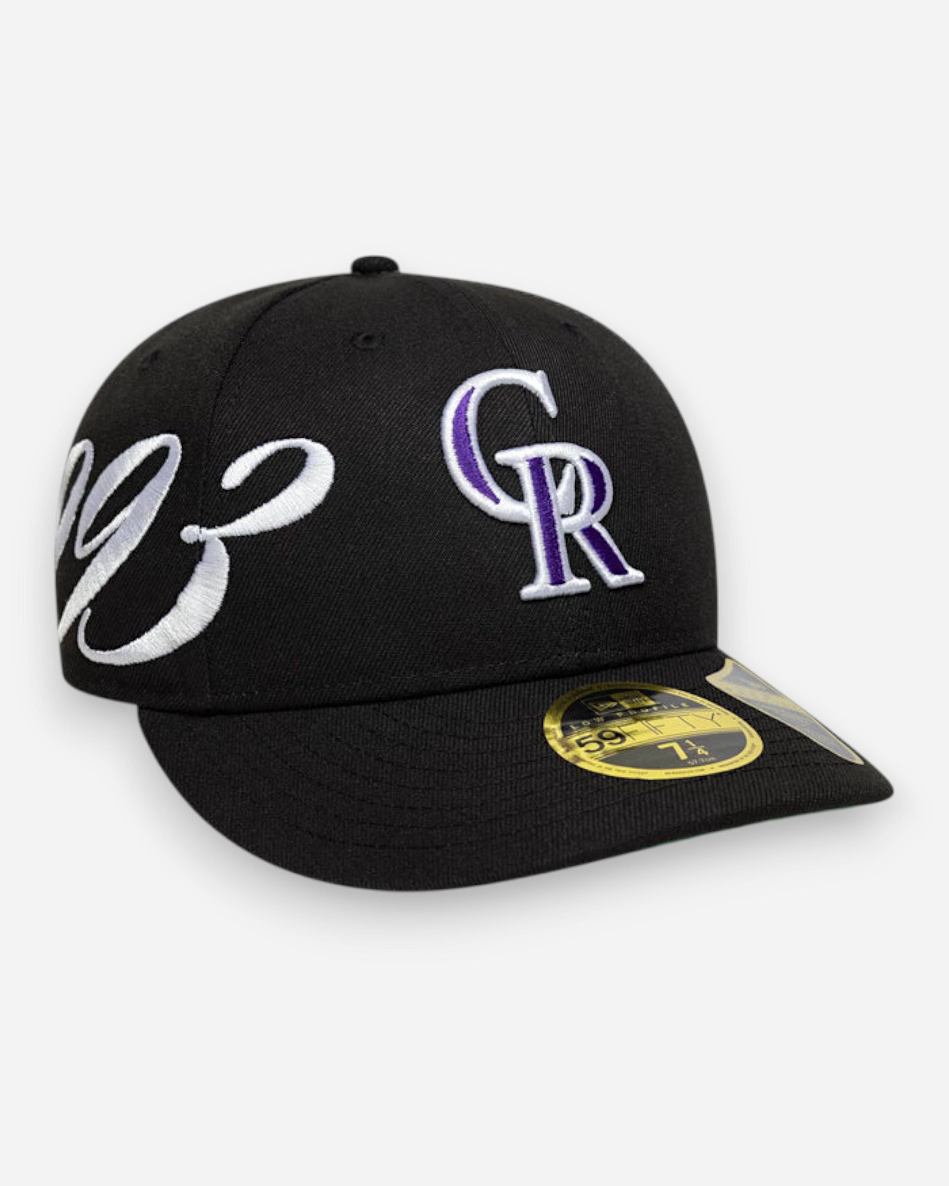 59FIFTY MLB Fitted Low Profile Colorado Rockies Est Script Nero