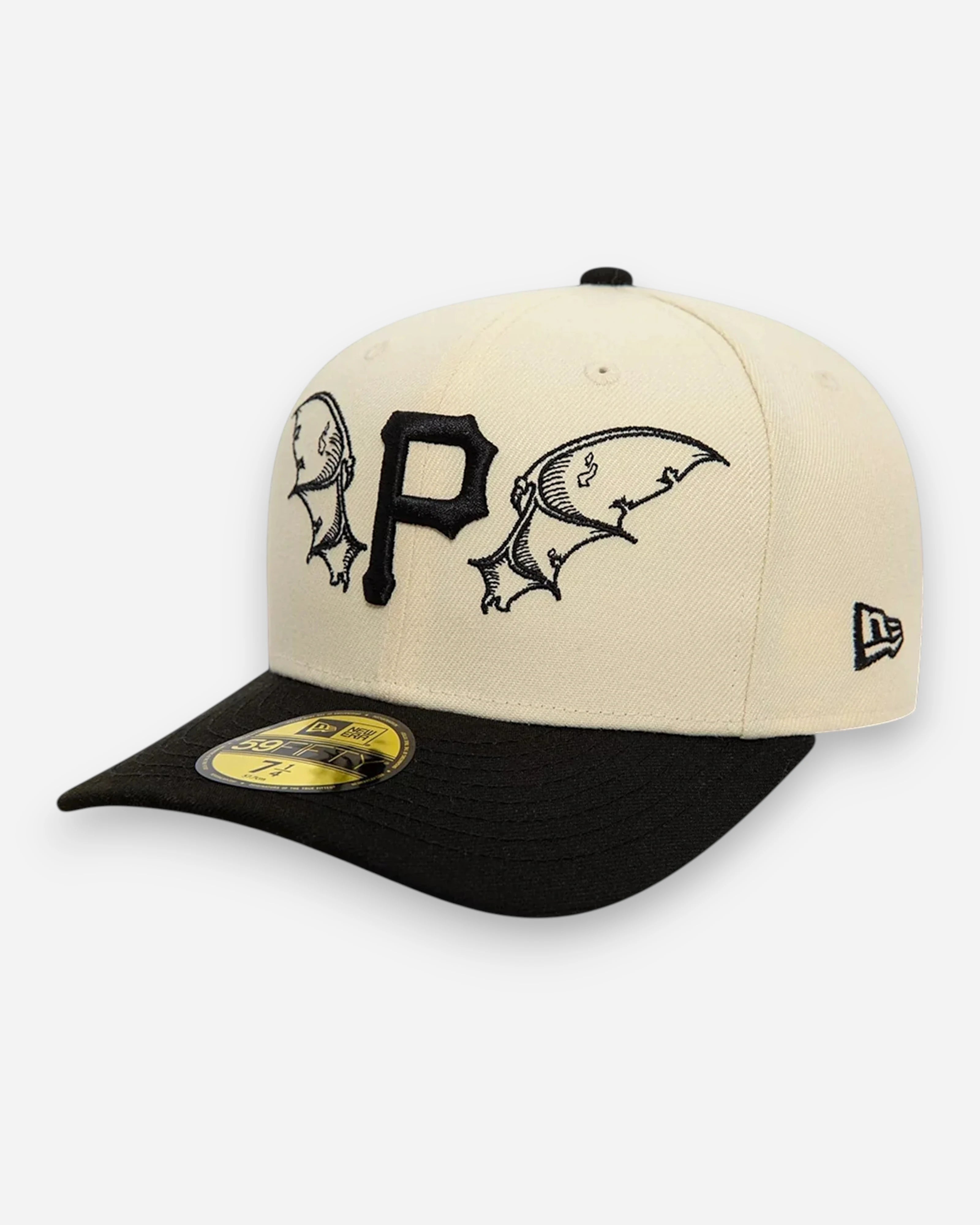 59FIFTY MLB Pittsburgh Pirates Team Wings Light Beige