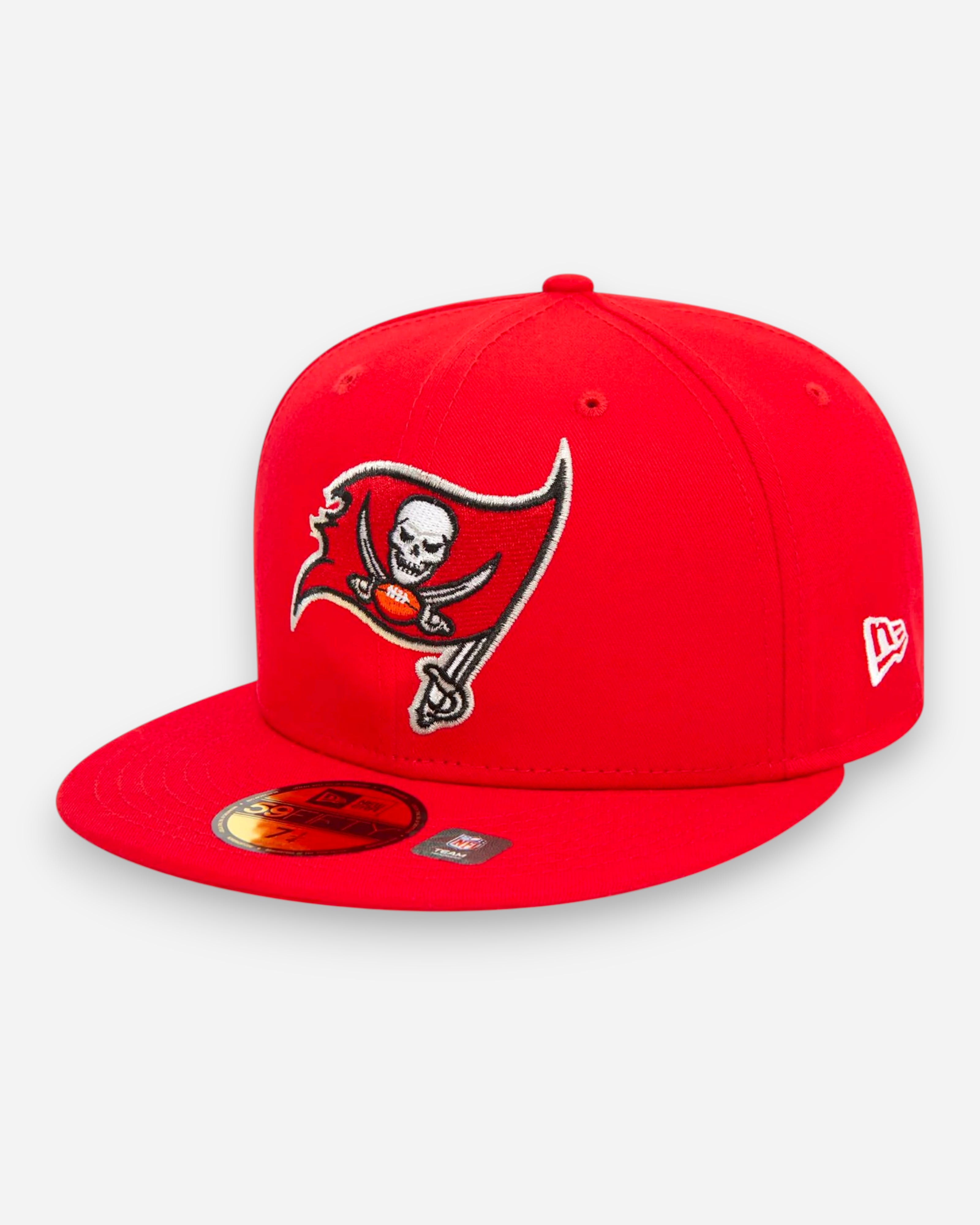 59FIFTY NFL Tampa Bay Buccaneers Official Team Colours Red Cap