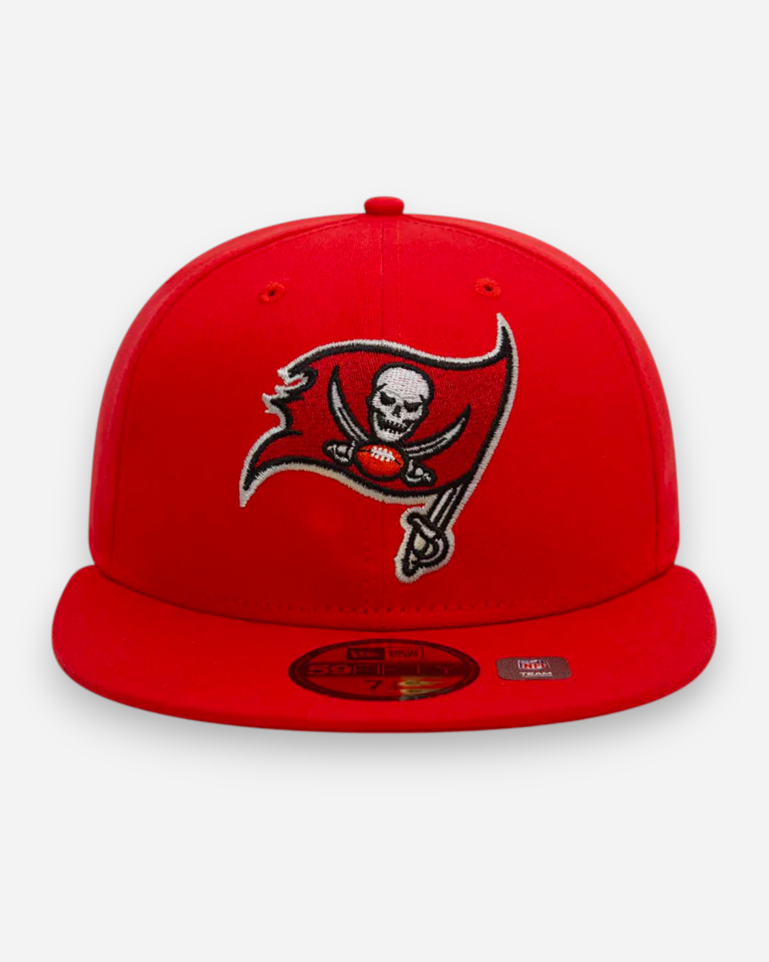 59FIFTY NFL Tampa Bay Buccaneers Official Team Colours Red Cap