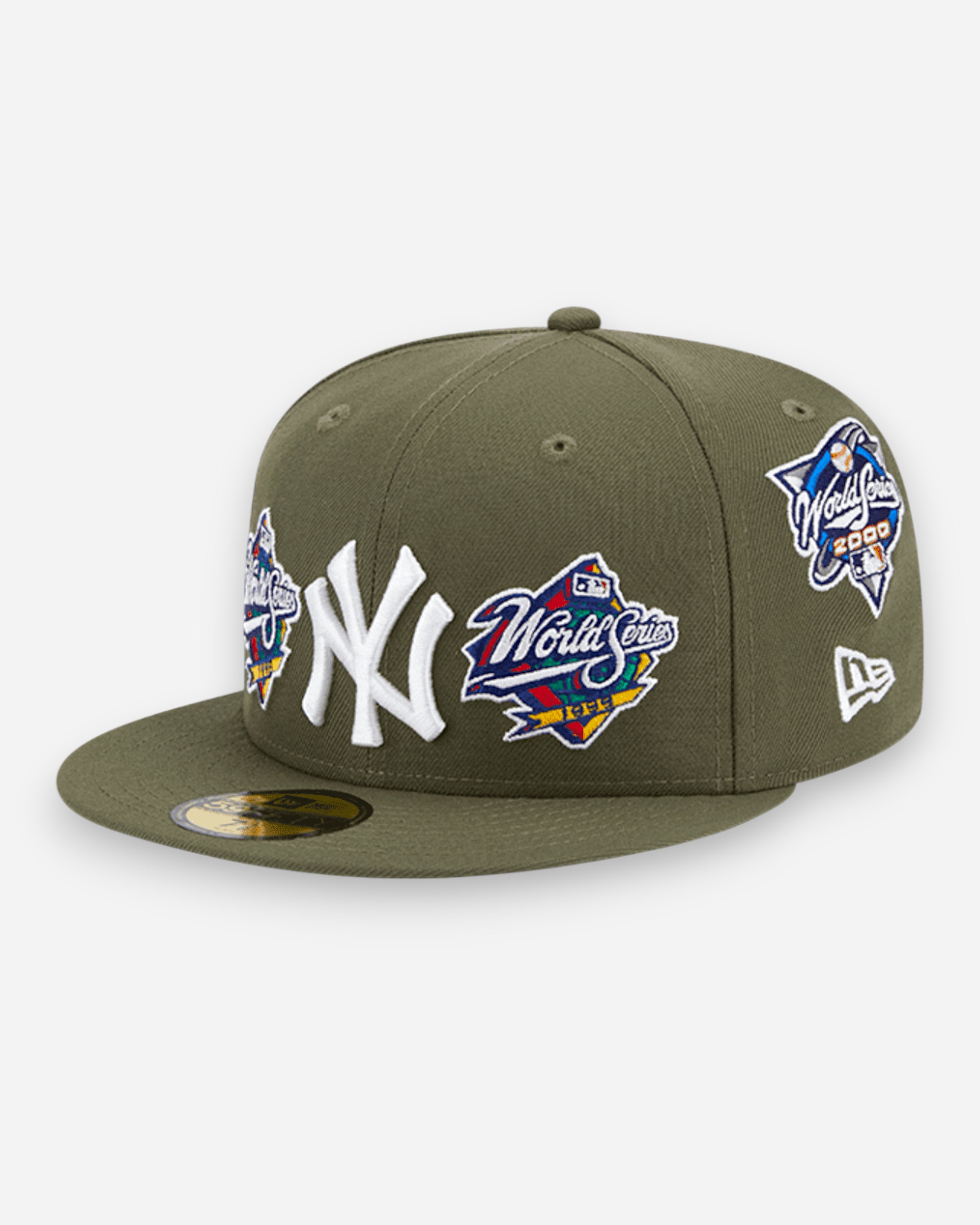 59FIFTY NY Yankees 1996 World Series Side Patch Olive