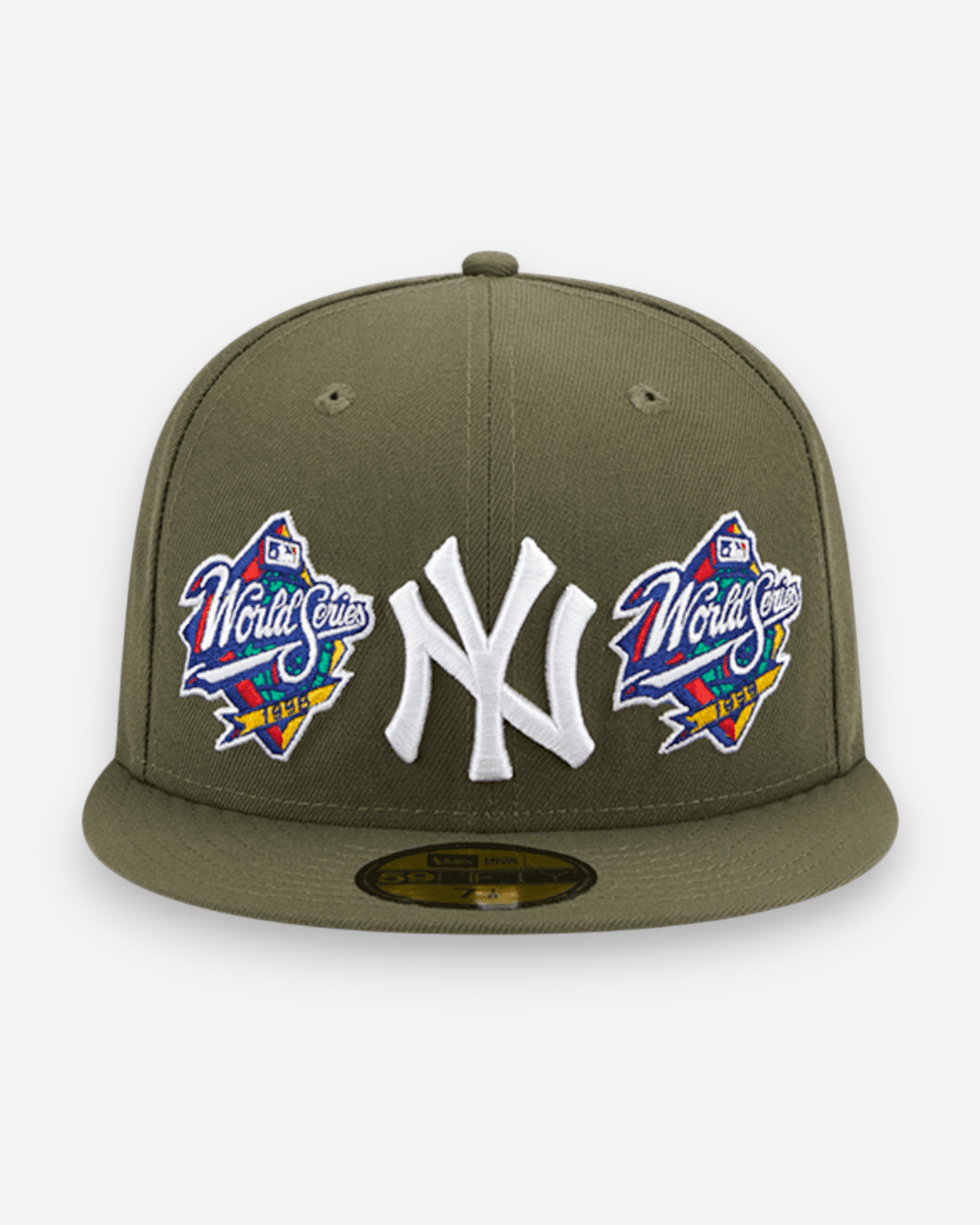 59FIFTY NY Yankees 1996 World Series Side Patch Olive