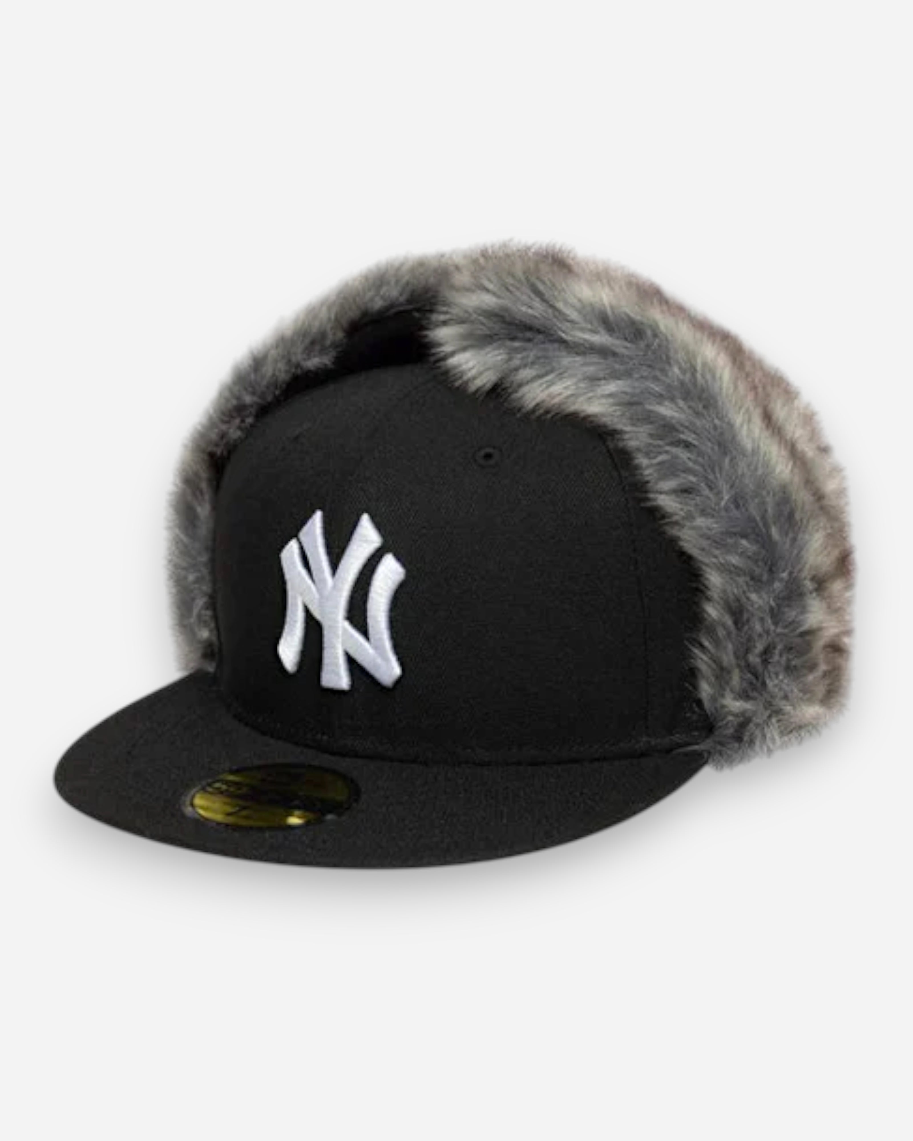 59FIFTY New York Yankees Dog Ear in pelliccia Black Grey