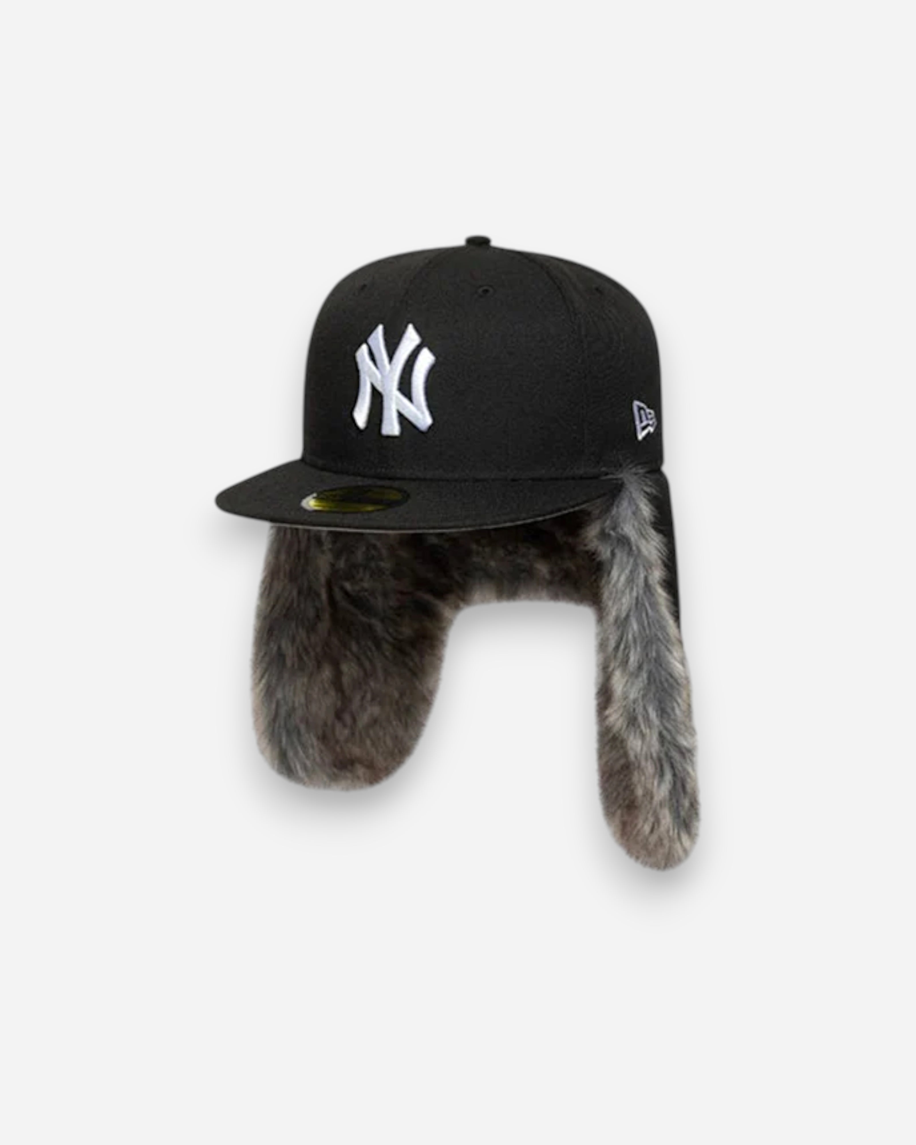 59FIFTY New York Yankees Dog Ear in pelliccia Black Grey