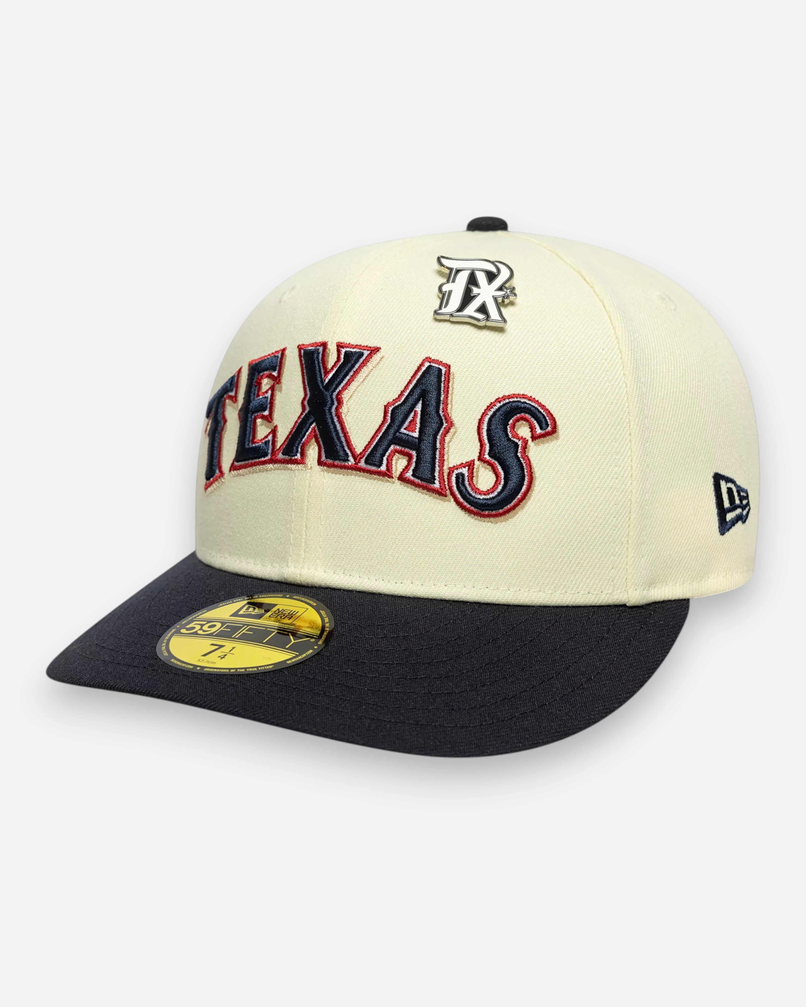 59FIFTY Texas Rangers MLB All Star Game Pin Beige Navy Blue