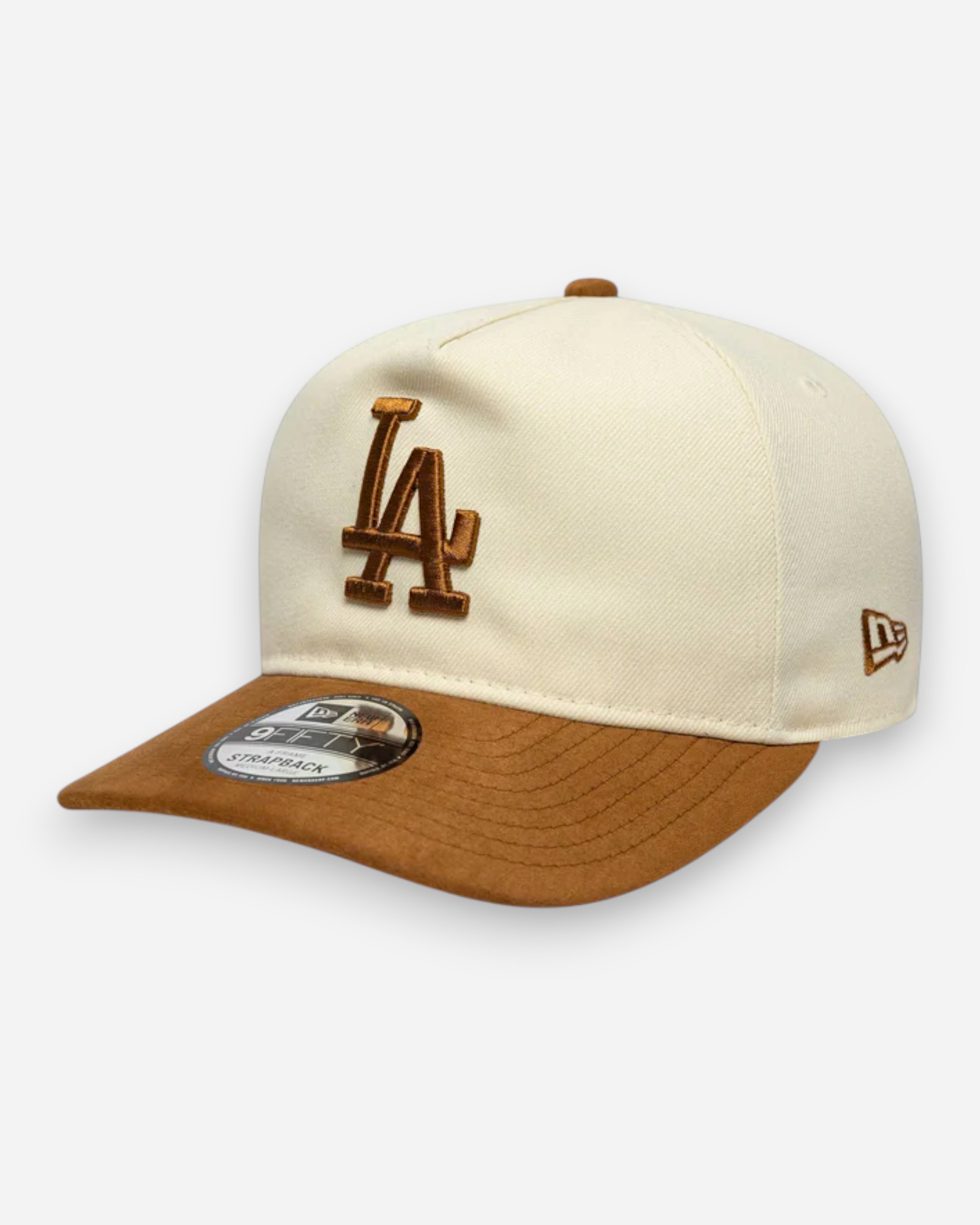 9FIFTY A-Frame LA Dodgers MLB Suede Visor Beige Chiaro