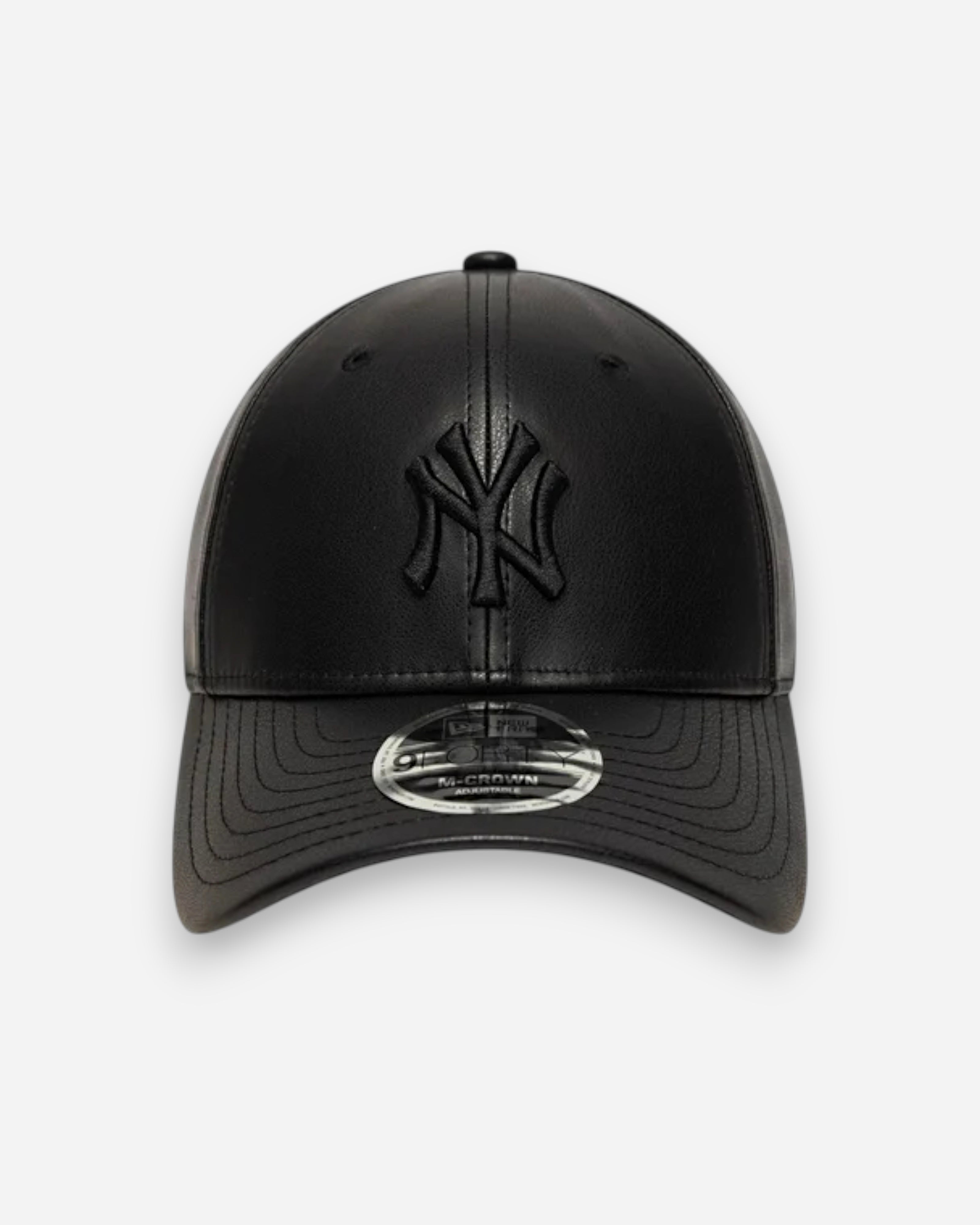9FORTY MLB M-Crown New York Yankees Eco-Pelle Nero
