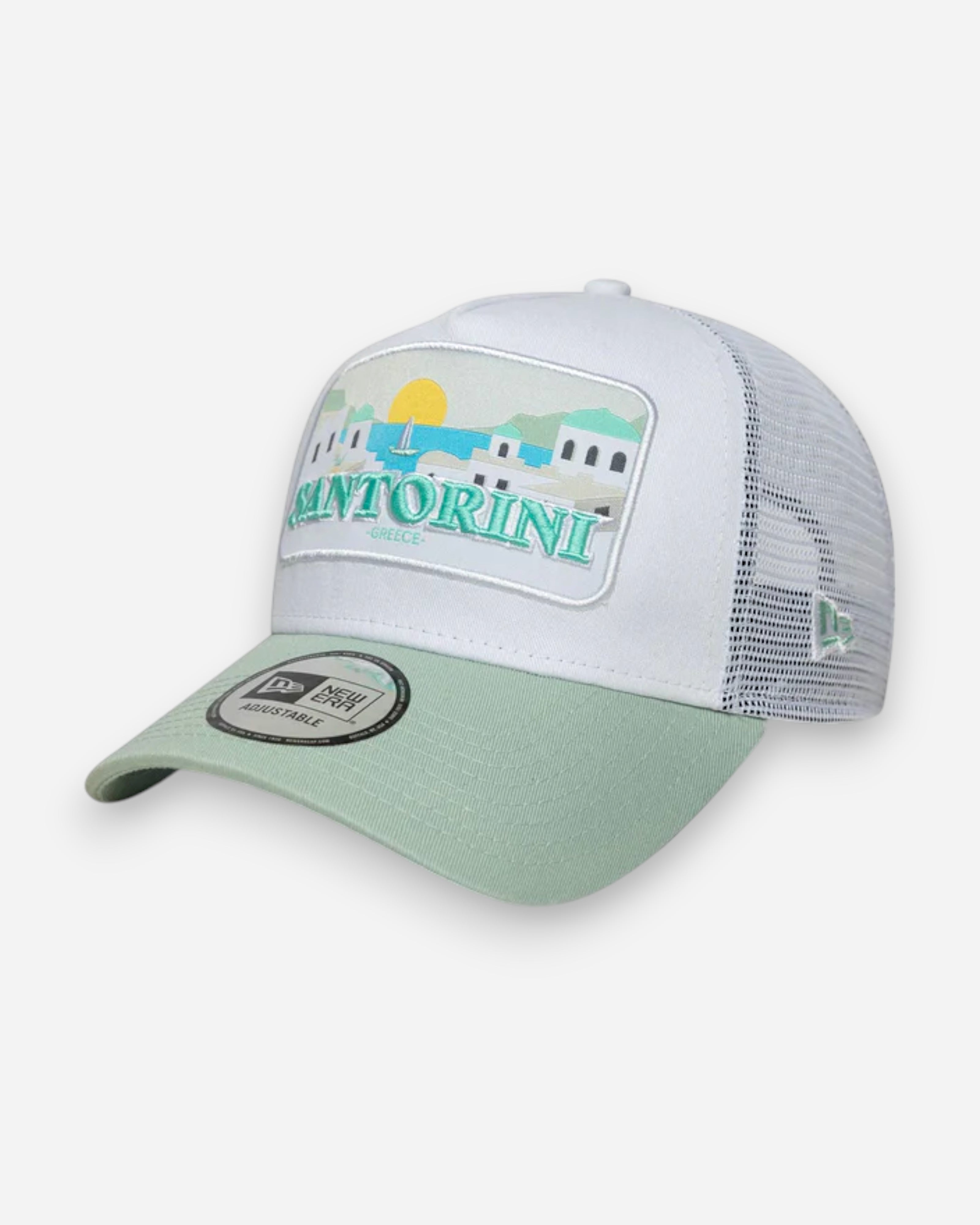 9FORTY A-Frame Trucker New Era Summer Santorini