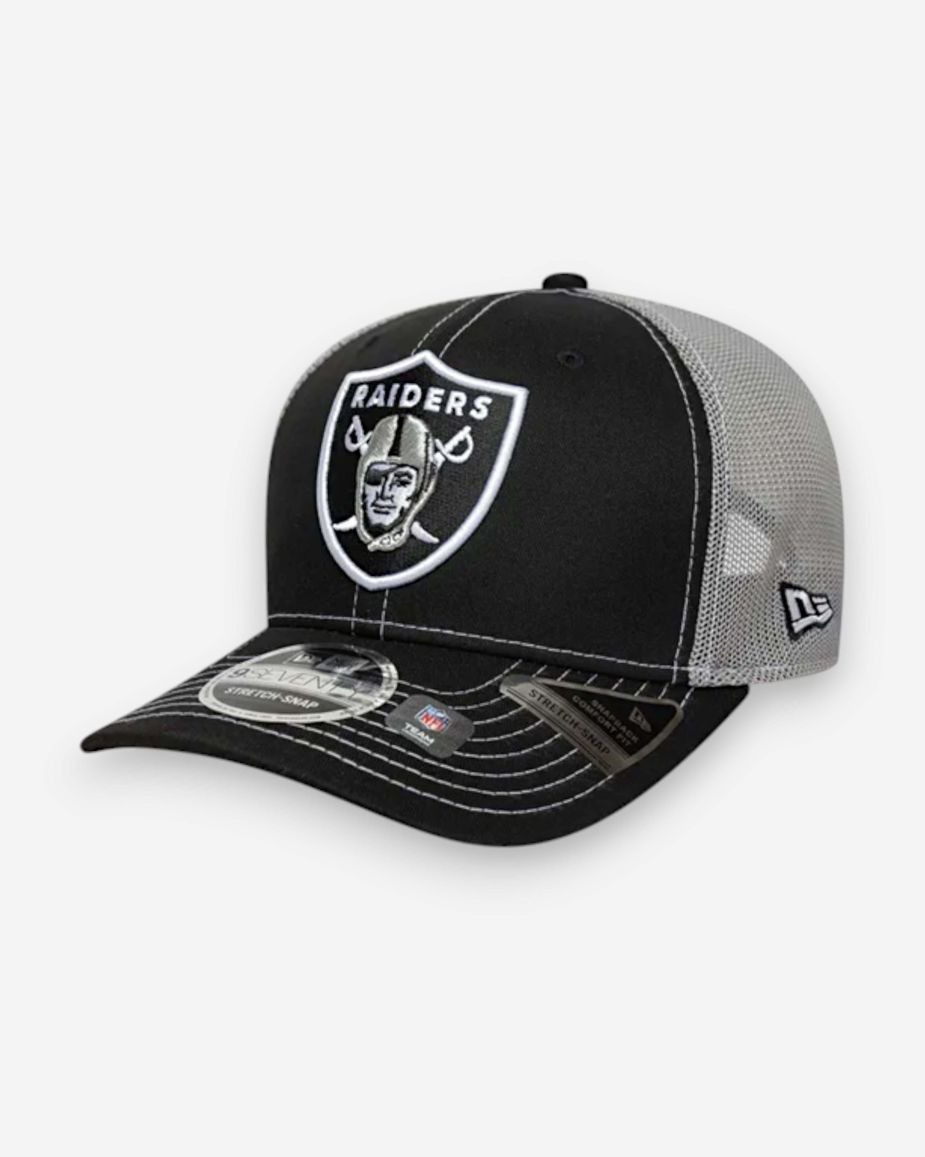 9SEVENTY Stretch Snap Las Vegas Raiders NFL