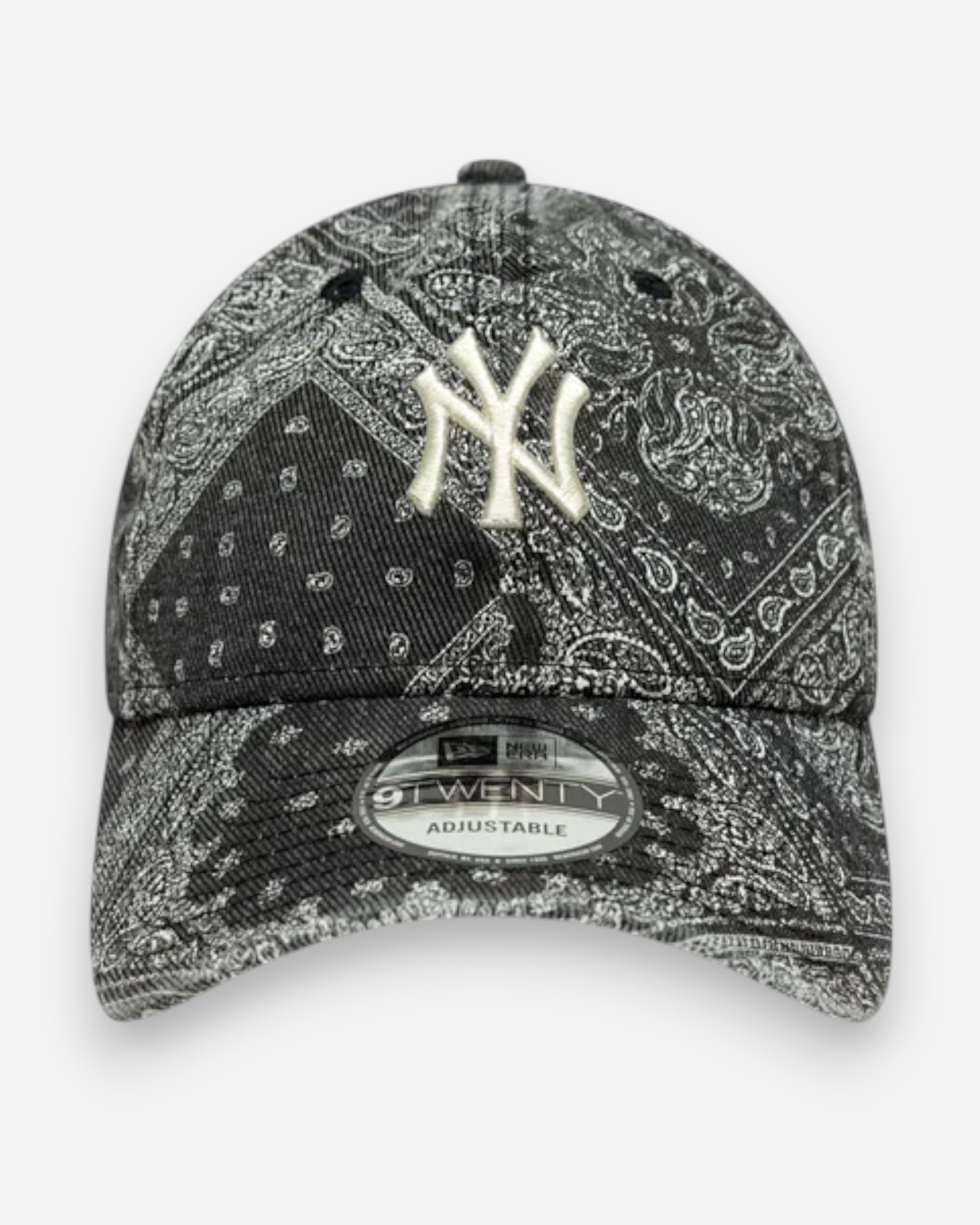 9TWENTY MLB New York Yankees Washed Paisley Nero