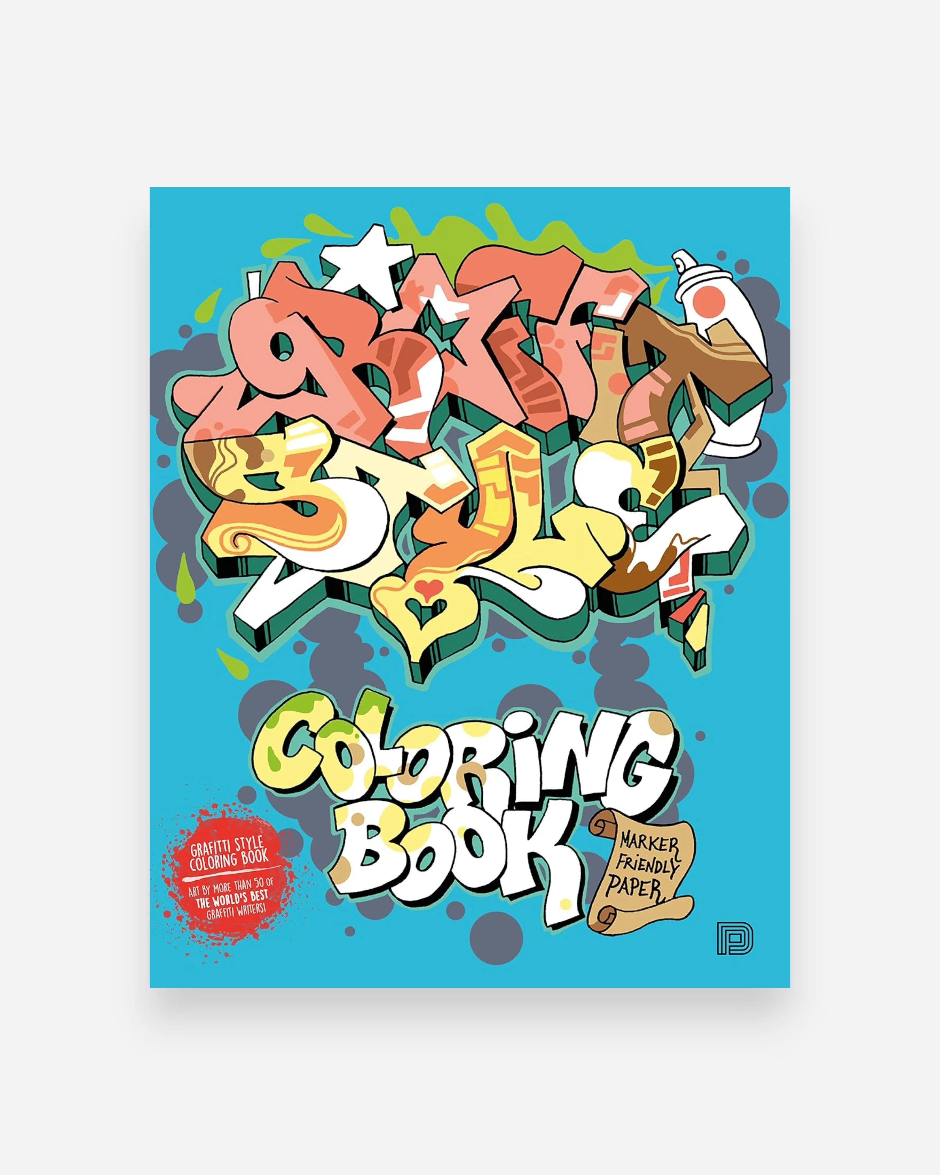 Graffiti Style Coloring Book