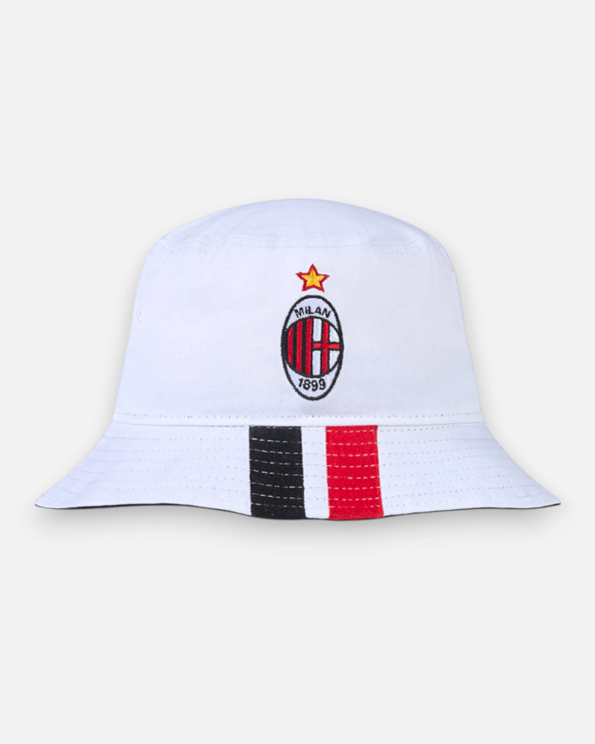 Bucket Hat AC Milan x New Era Bianco