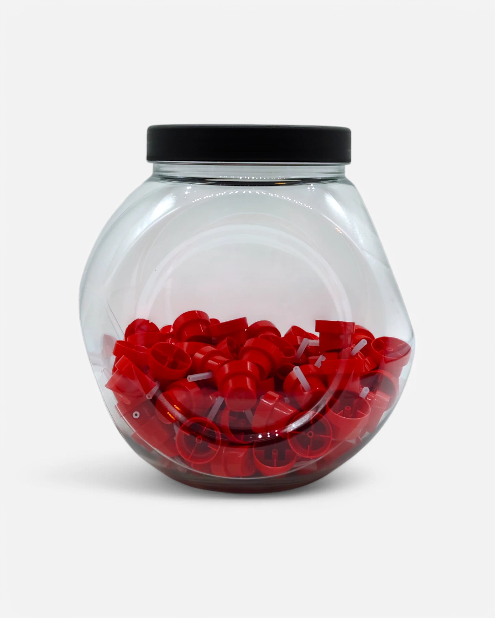 Transparent 250+ Caps Cookie-Jar (Empty)