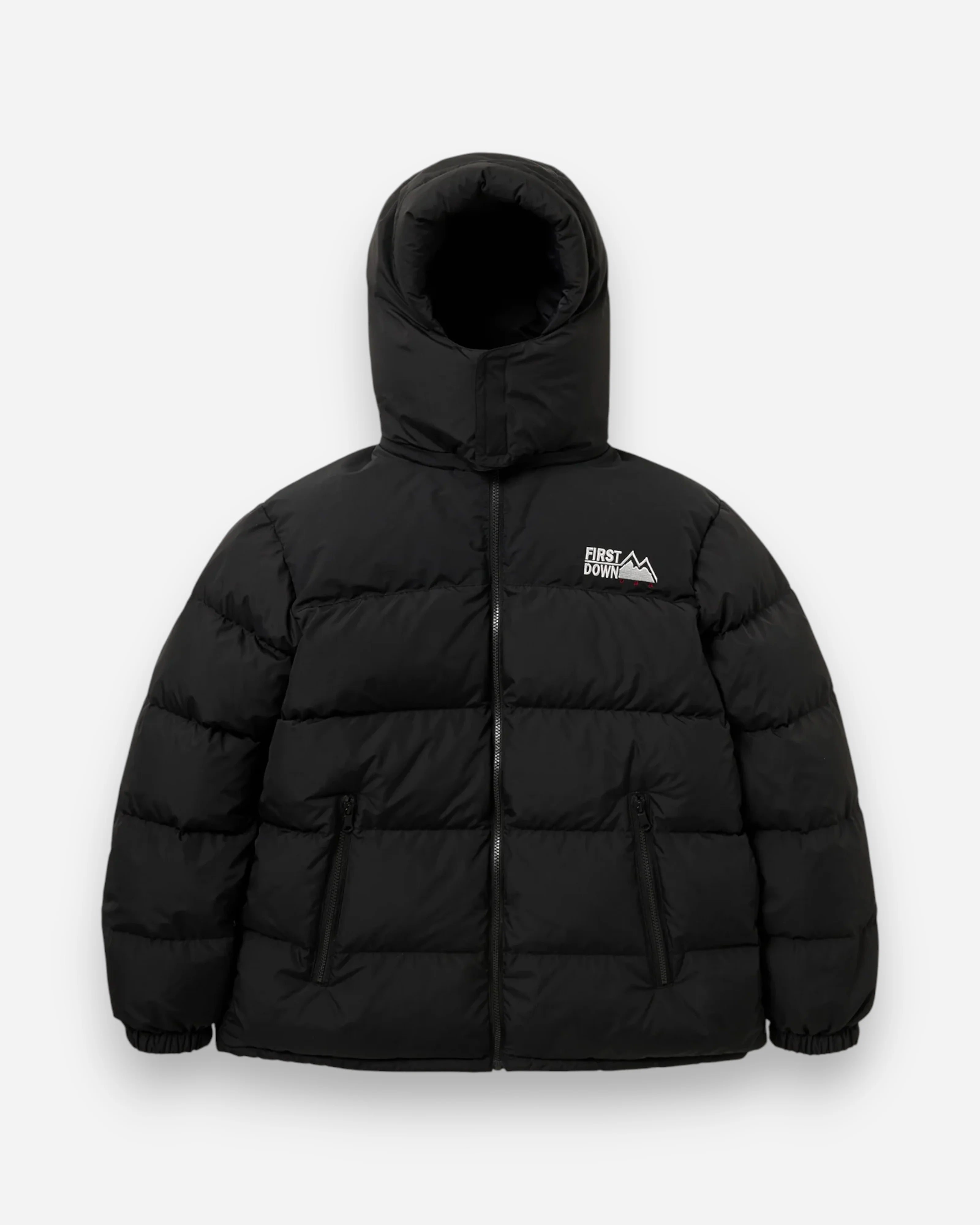 Bubble Down Reversible Hood Jacket Black