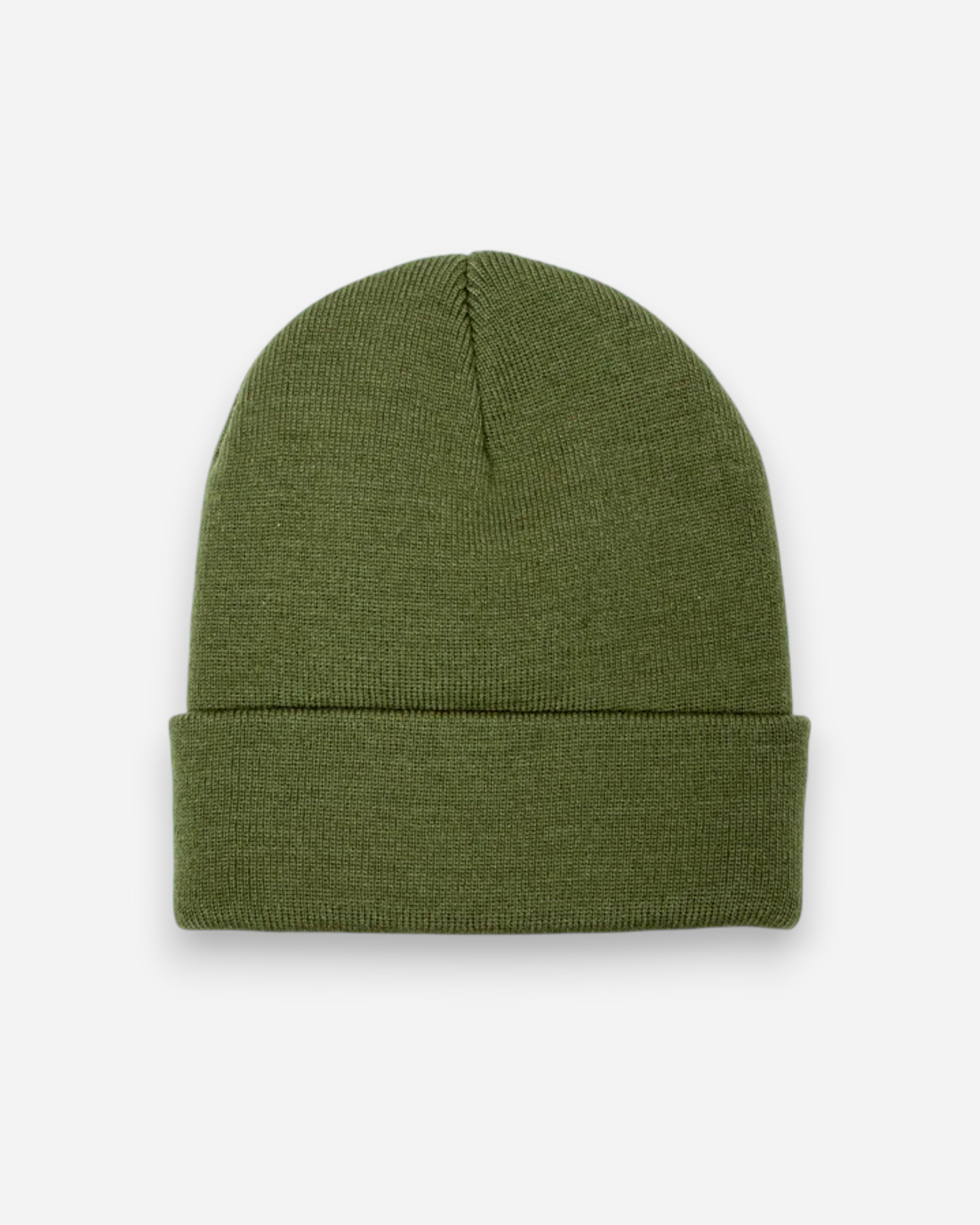 Iuter Logo Fold Beanie Army