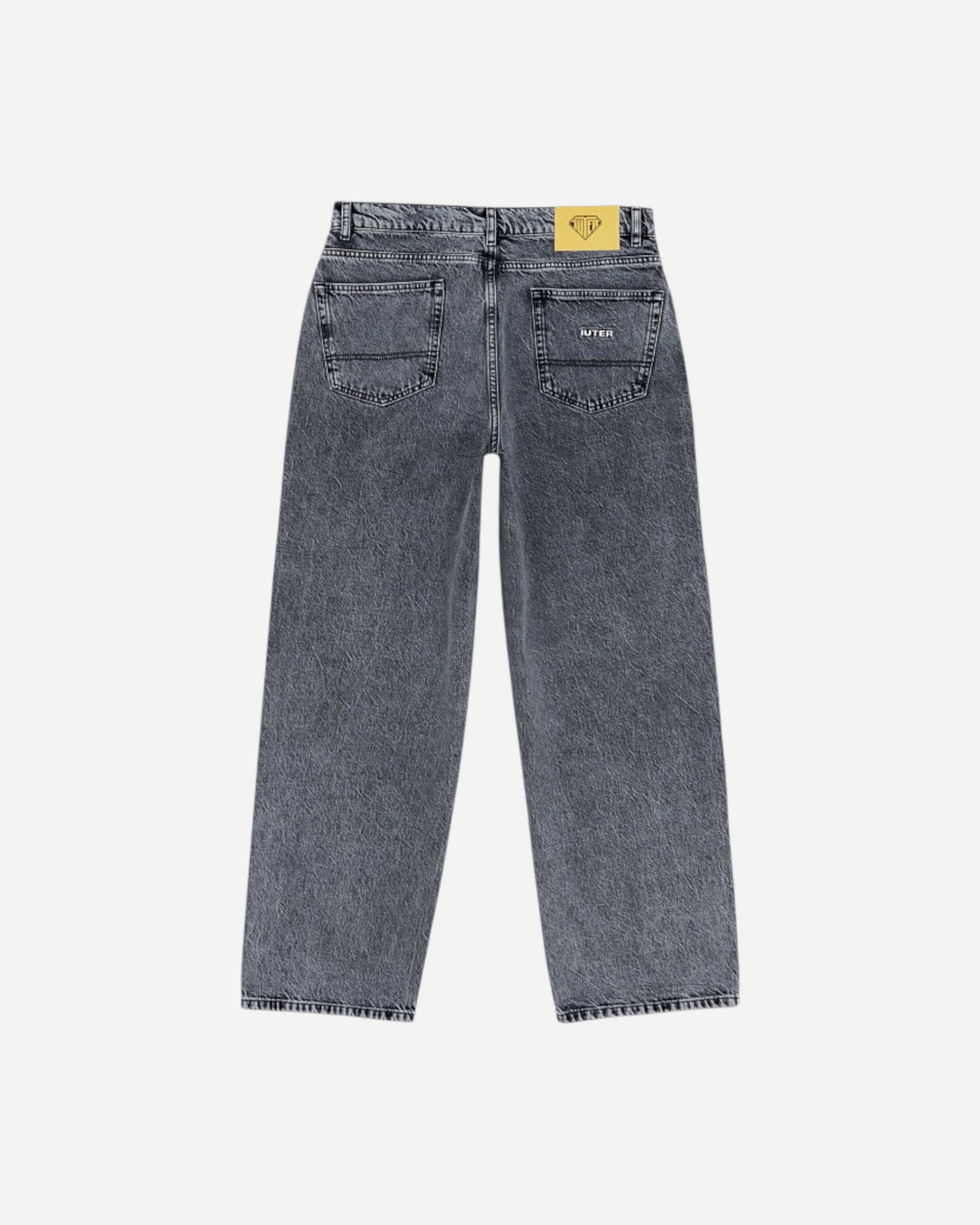 Iuter Loose Denim Pants Greybleach