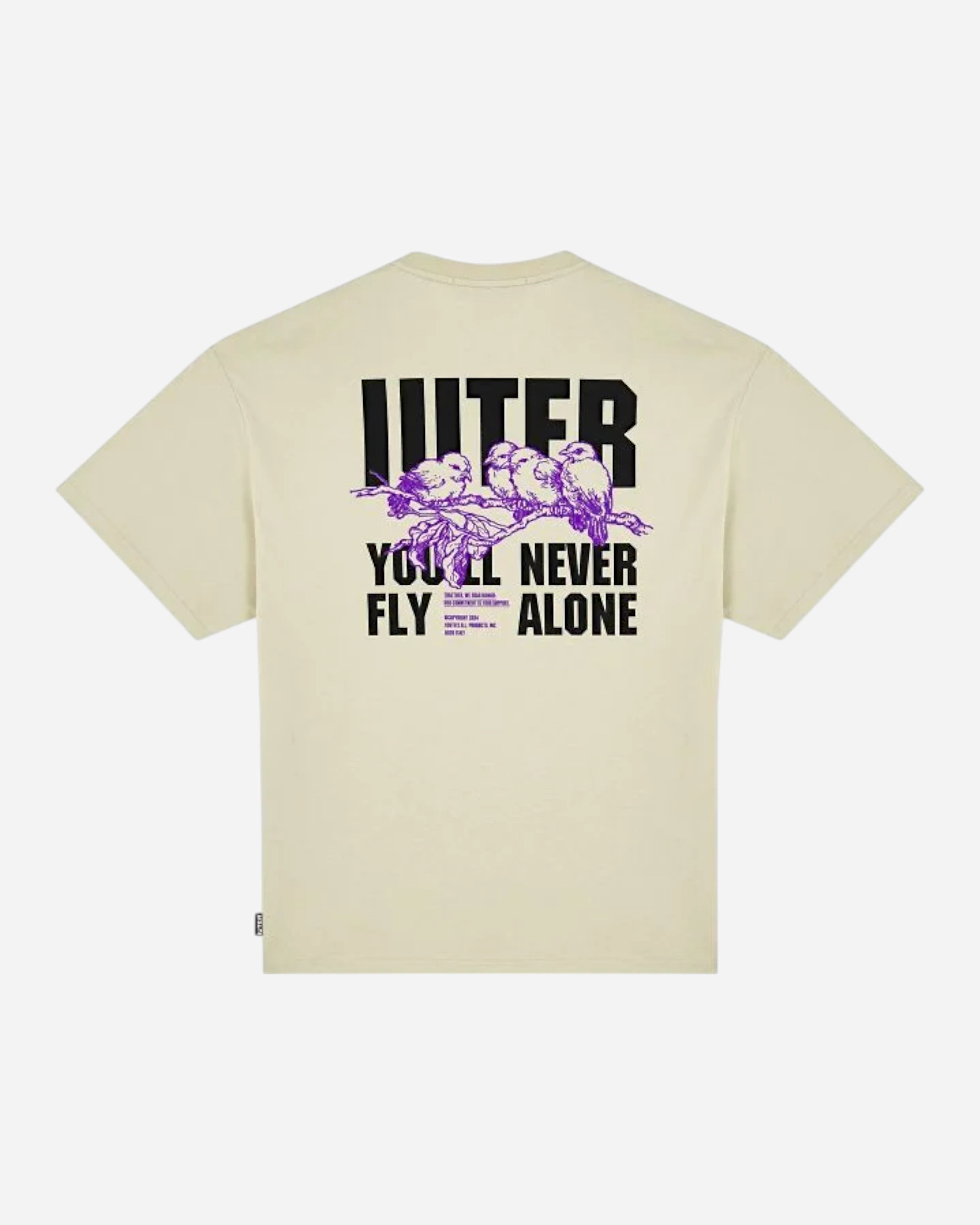 Iuter Never Alone Tee Ice
