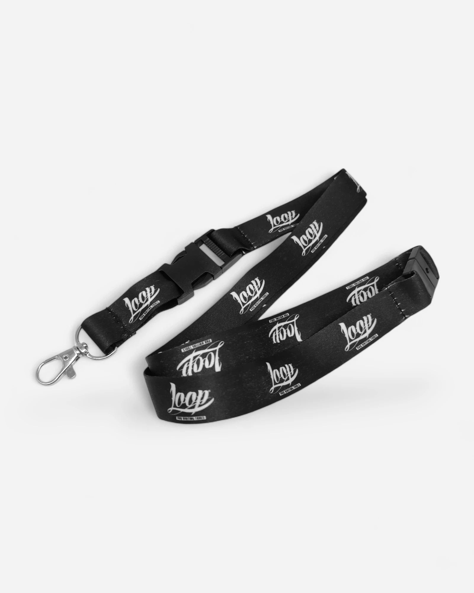 Loop Colors Black Lanyard