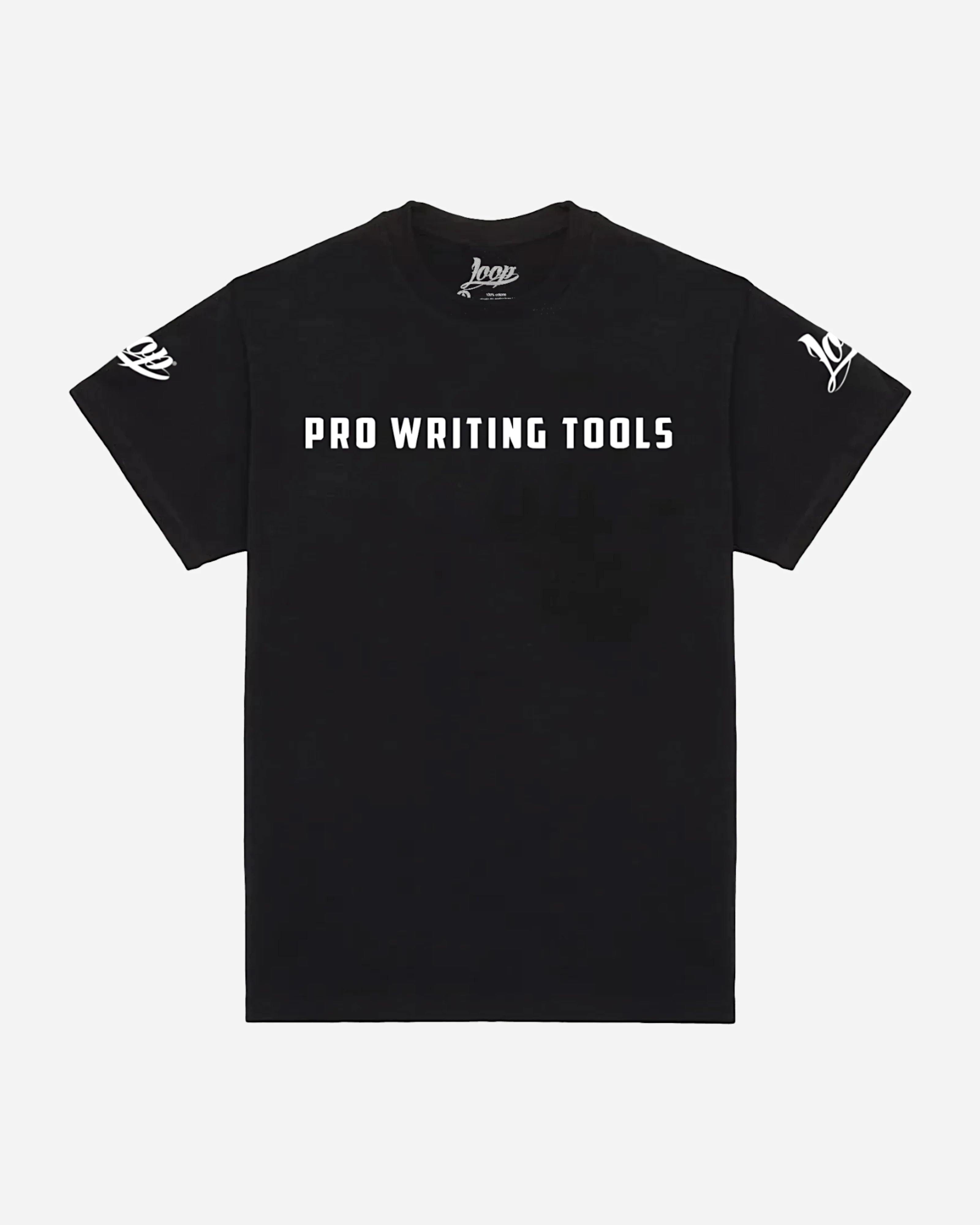 Loop Pro Writing Tools T-shirt Man Black