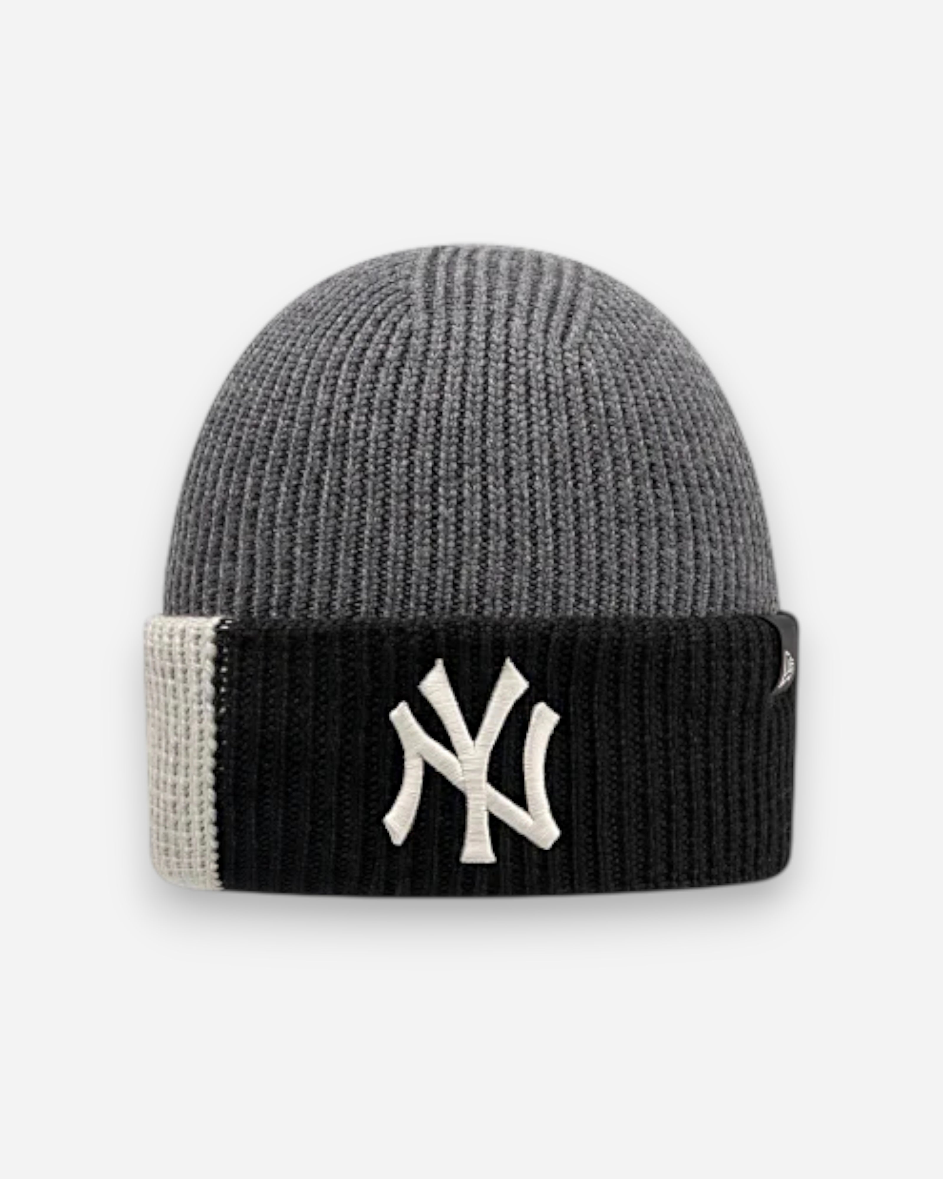 MLB New York Yankees Beanie in lana merino Grigio
