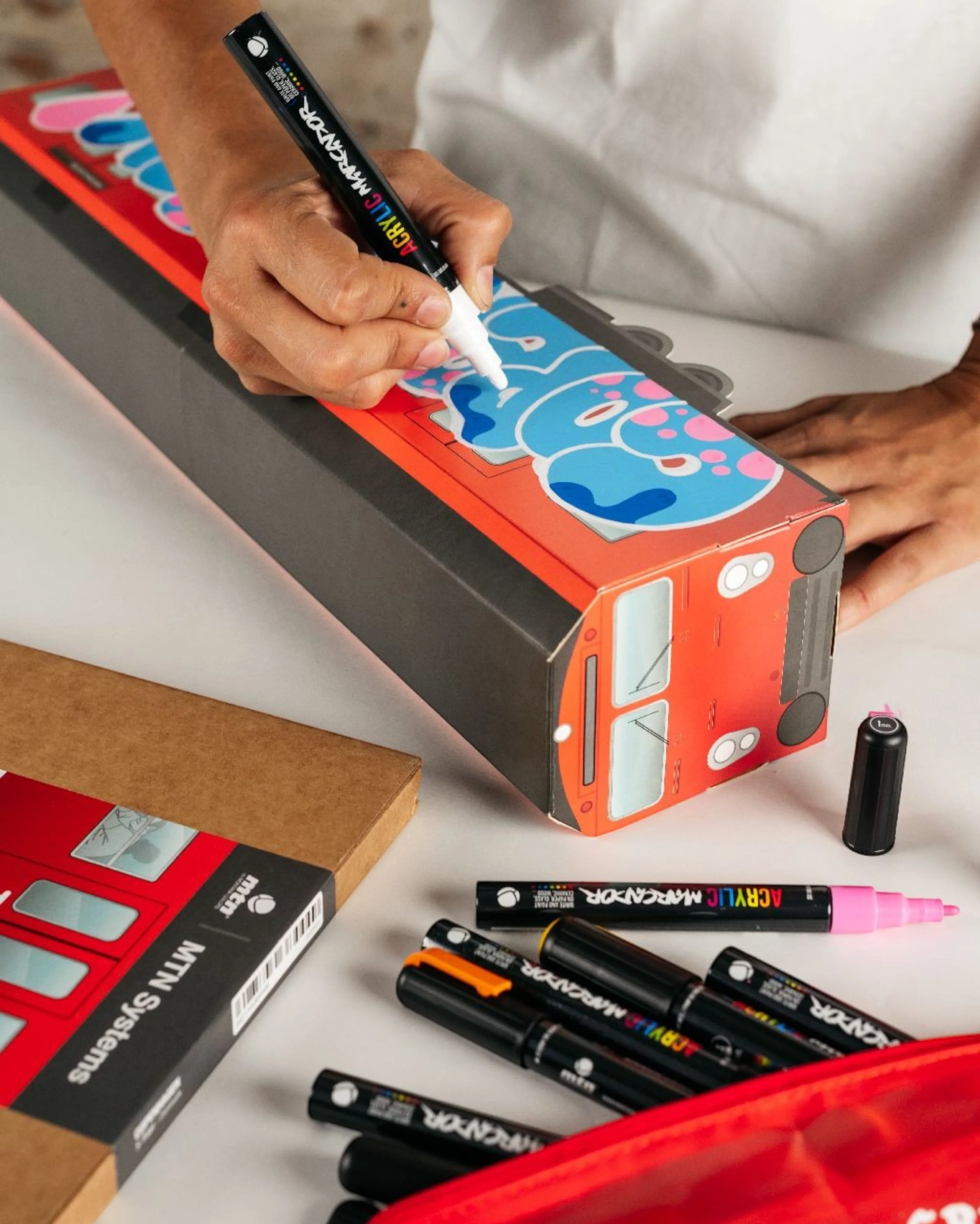 Copenhagen S-Train MTN Systems Cardboard Train