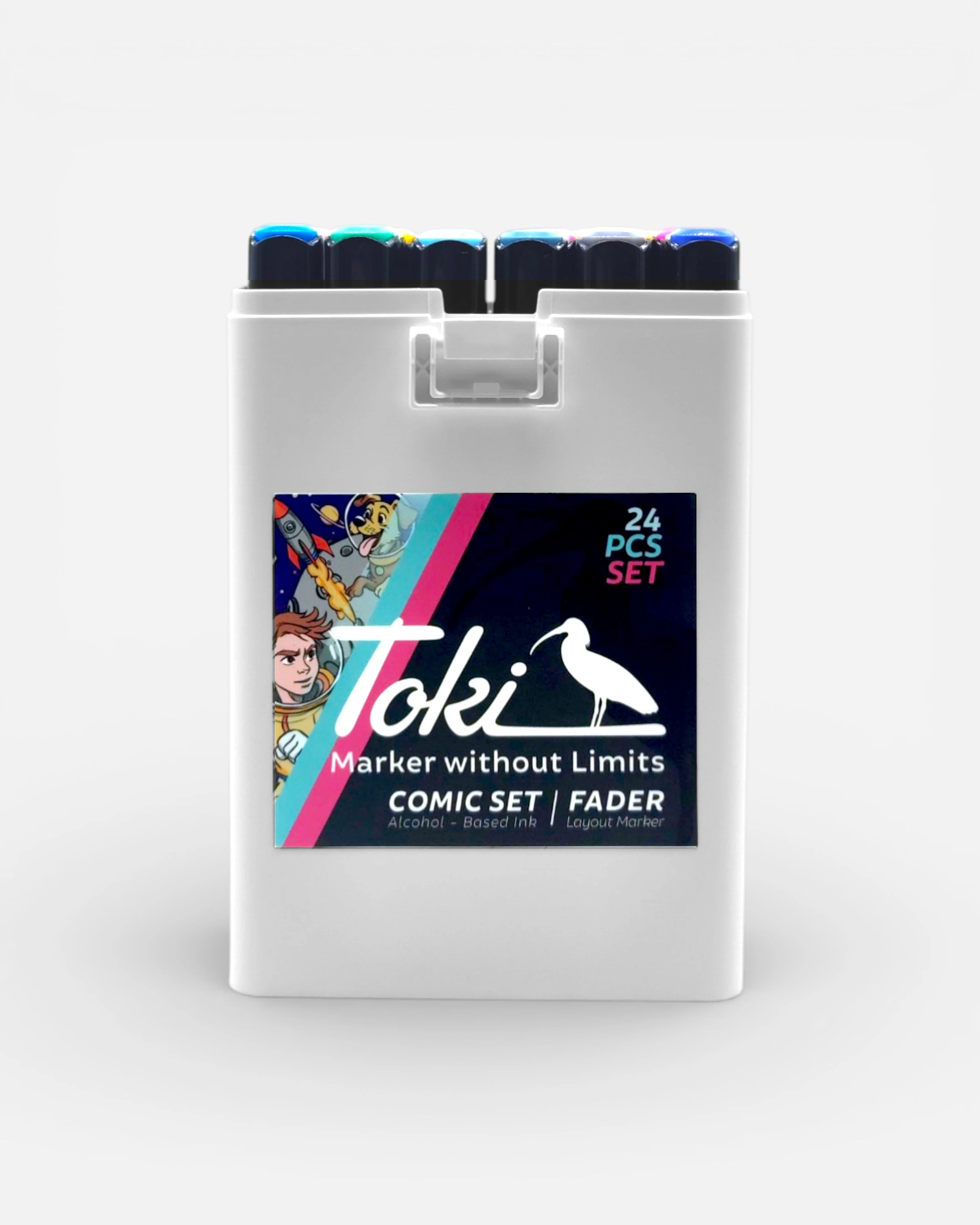 Toki Fader Marker Set 24x - Comic