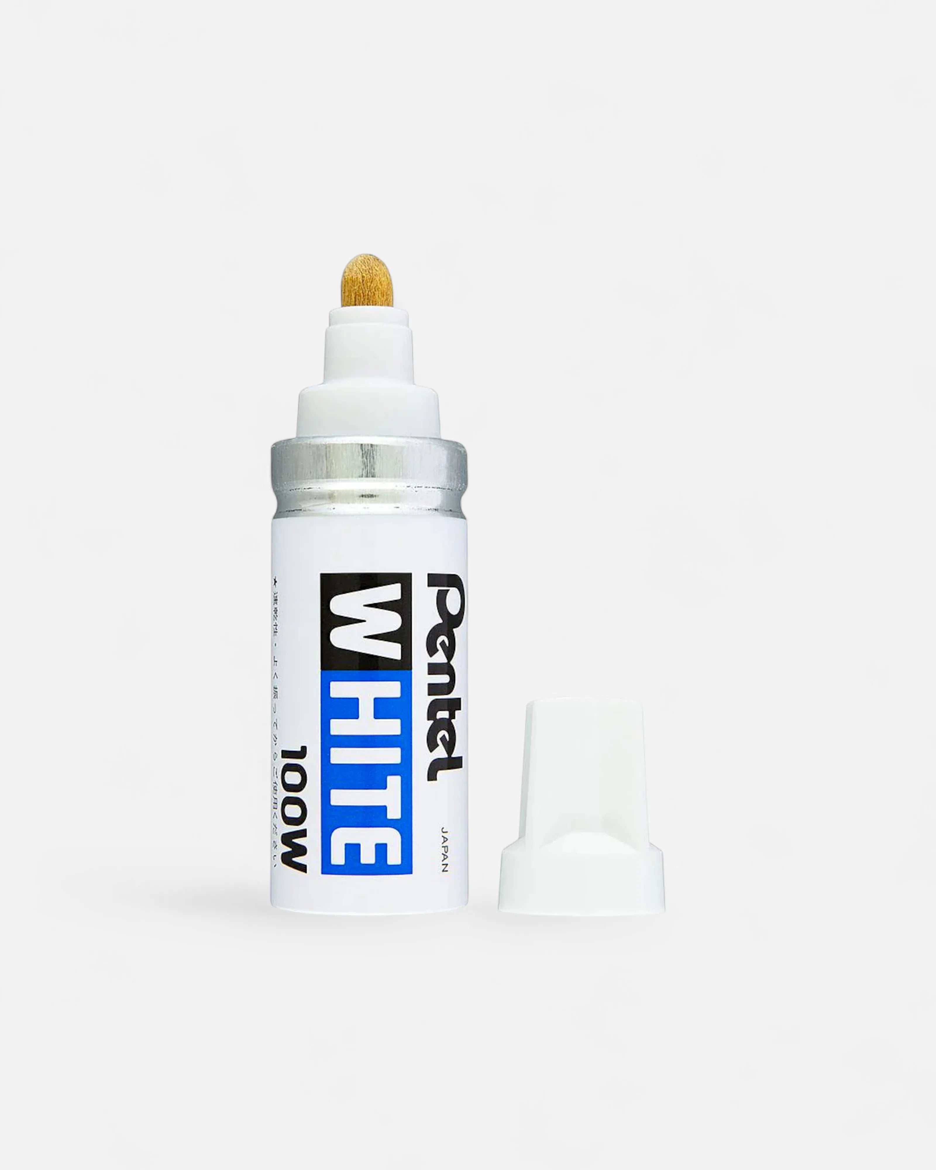 Pentel White X100-W Pocket Marker 6.5mm