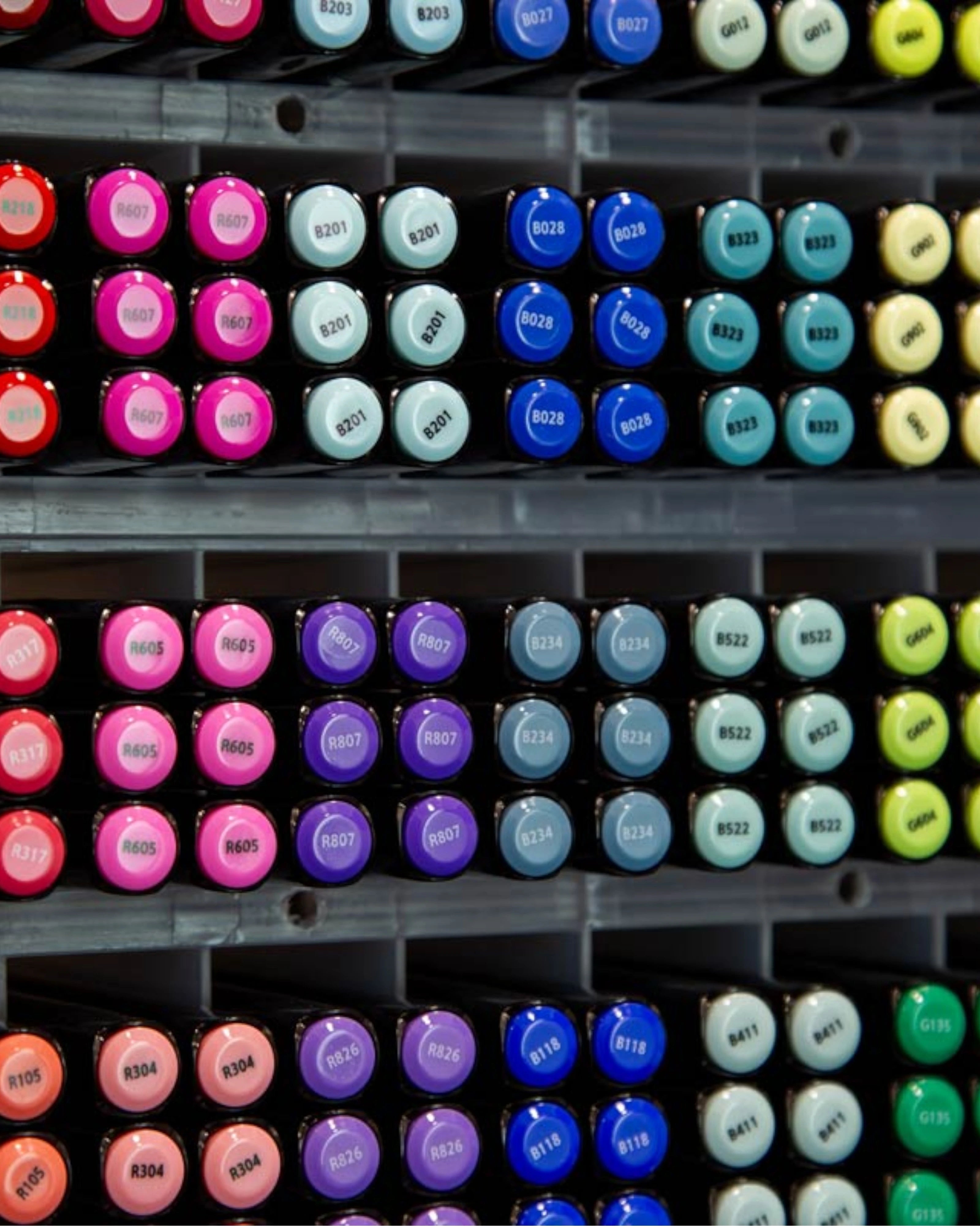 Toki Fader Marker Filled Display