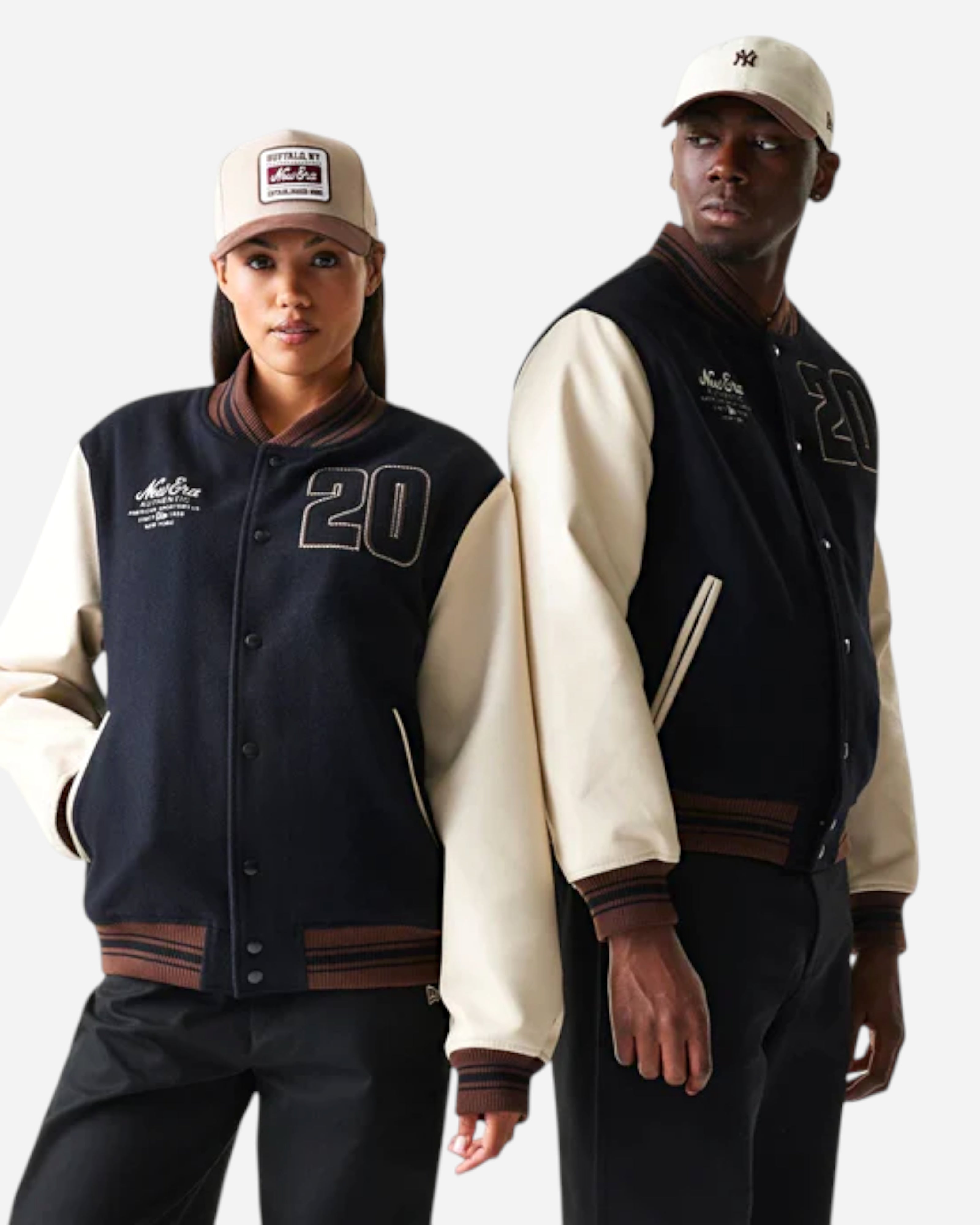 New Era Authentic Varsity Jacket Black