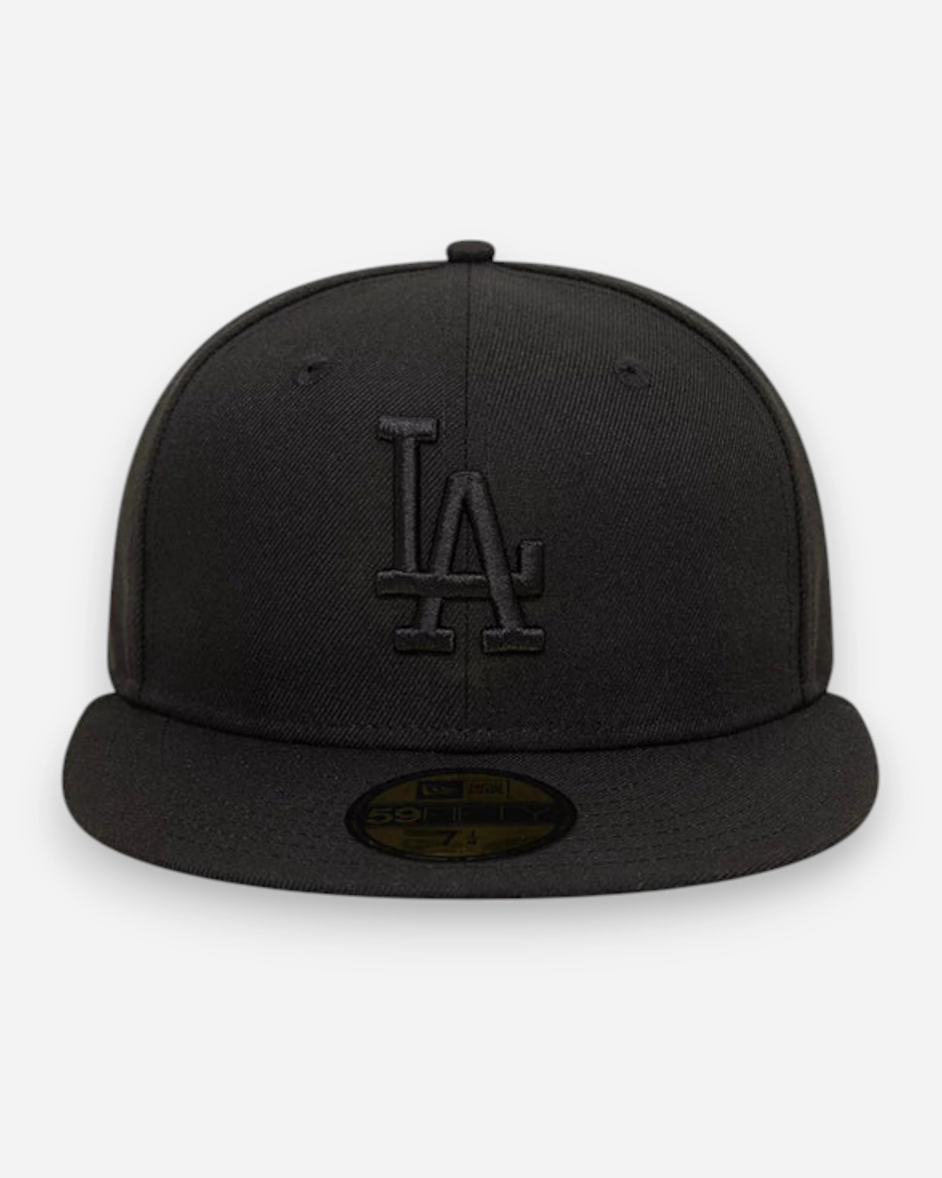 59FIFTY LA Dodgers MLB League Essential Black On Black