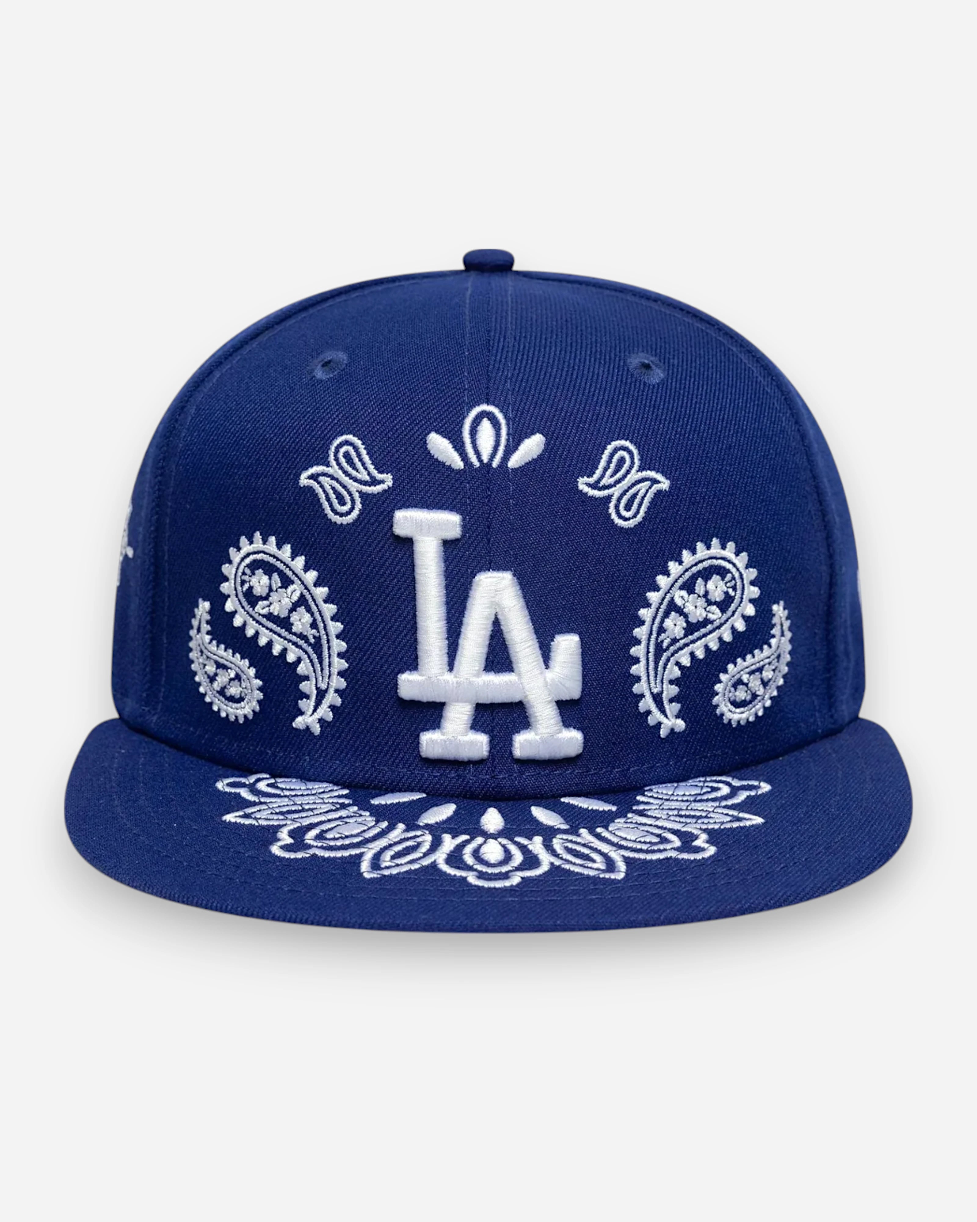 59FIFTY LA Dodgers Paisley Design Blue