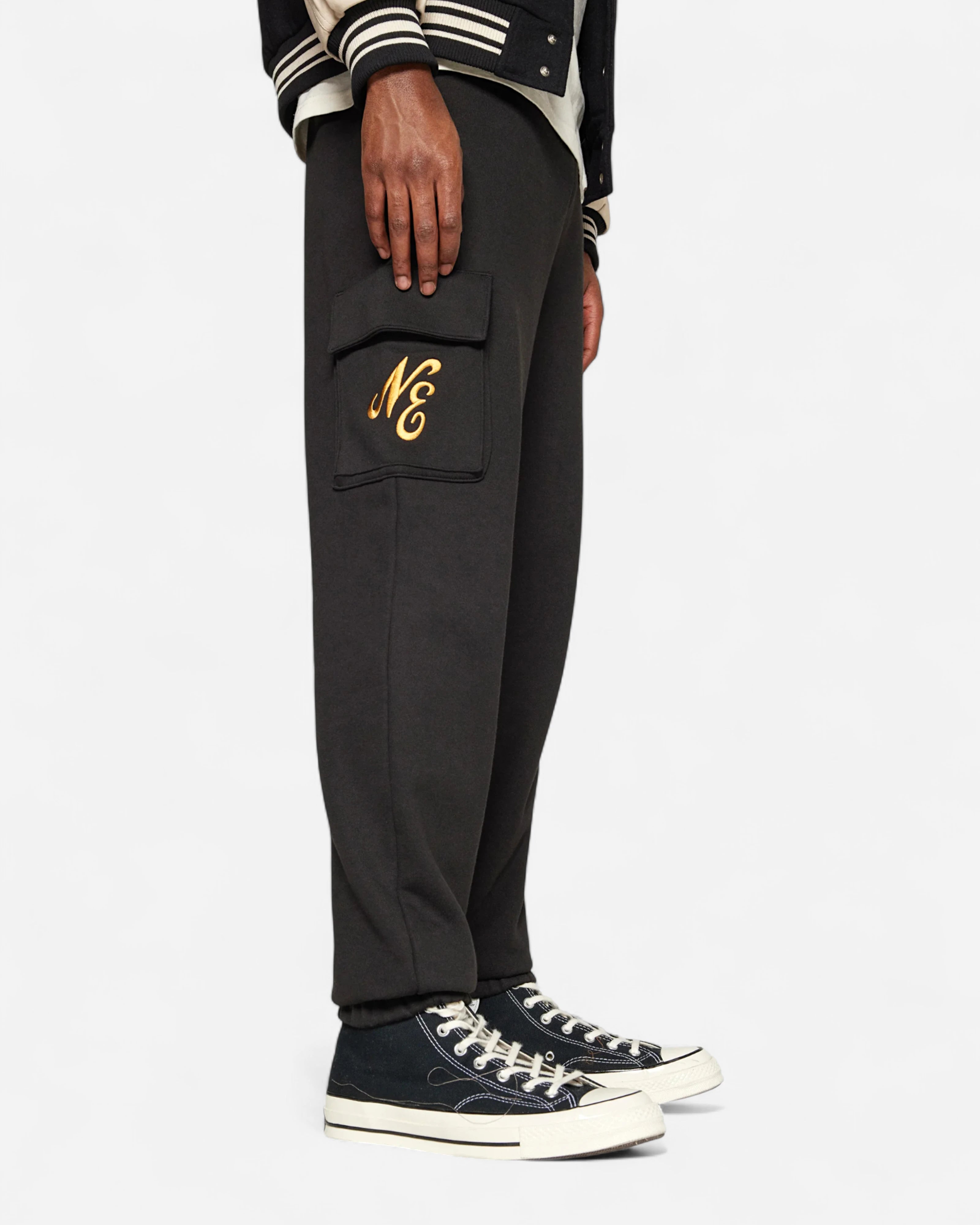 Script Cargo Joggers Black