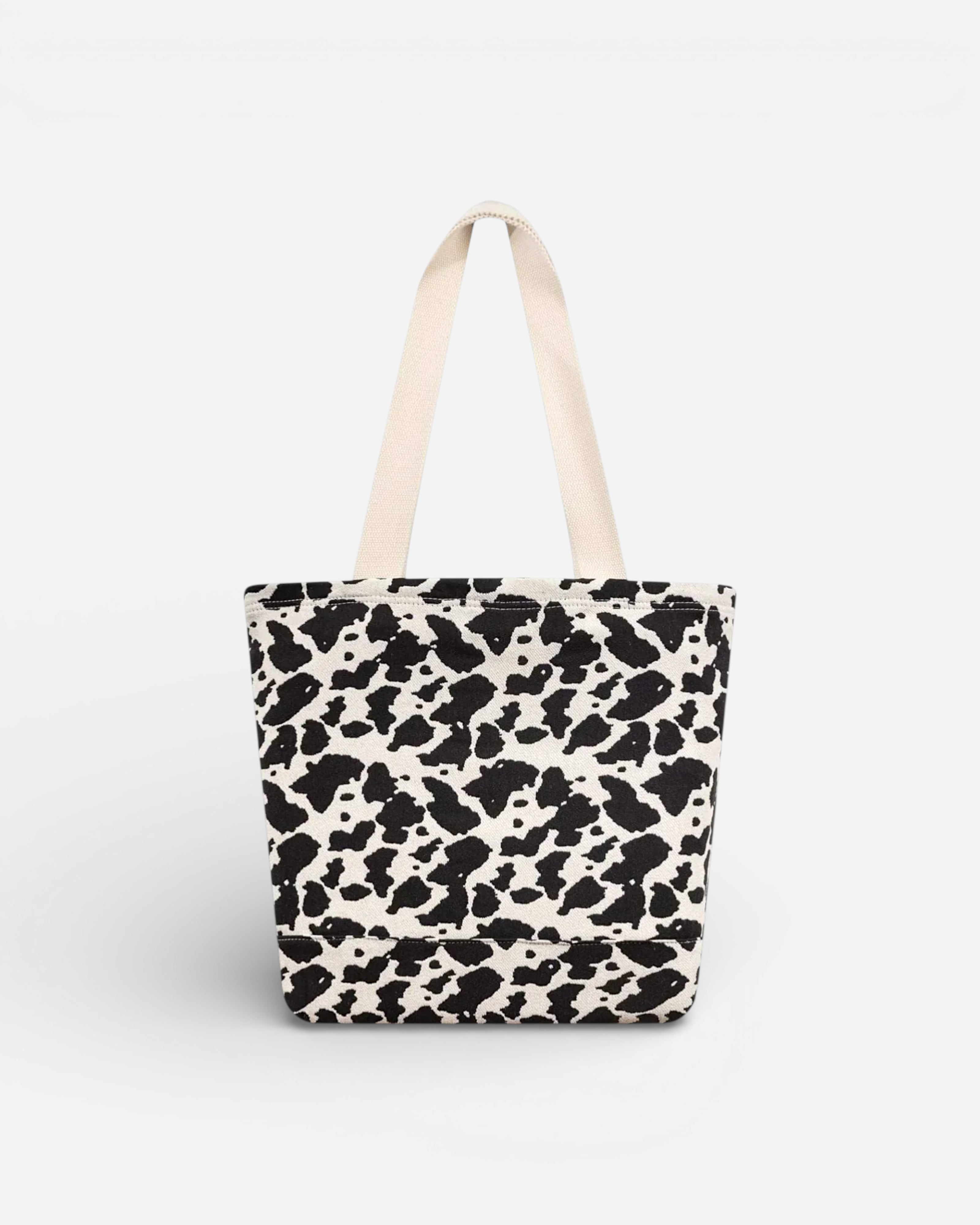 New York Yankees MLB Cow Jacquard Cream Tote Bag