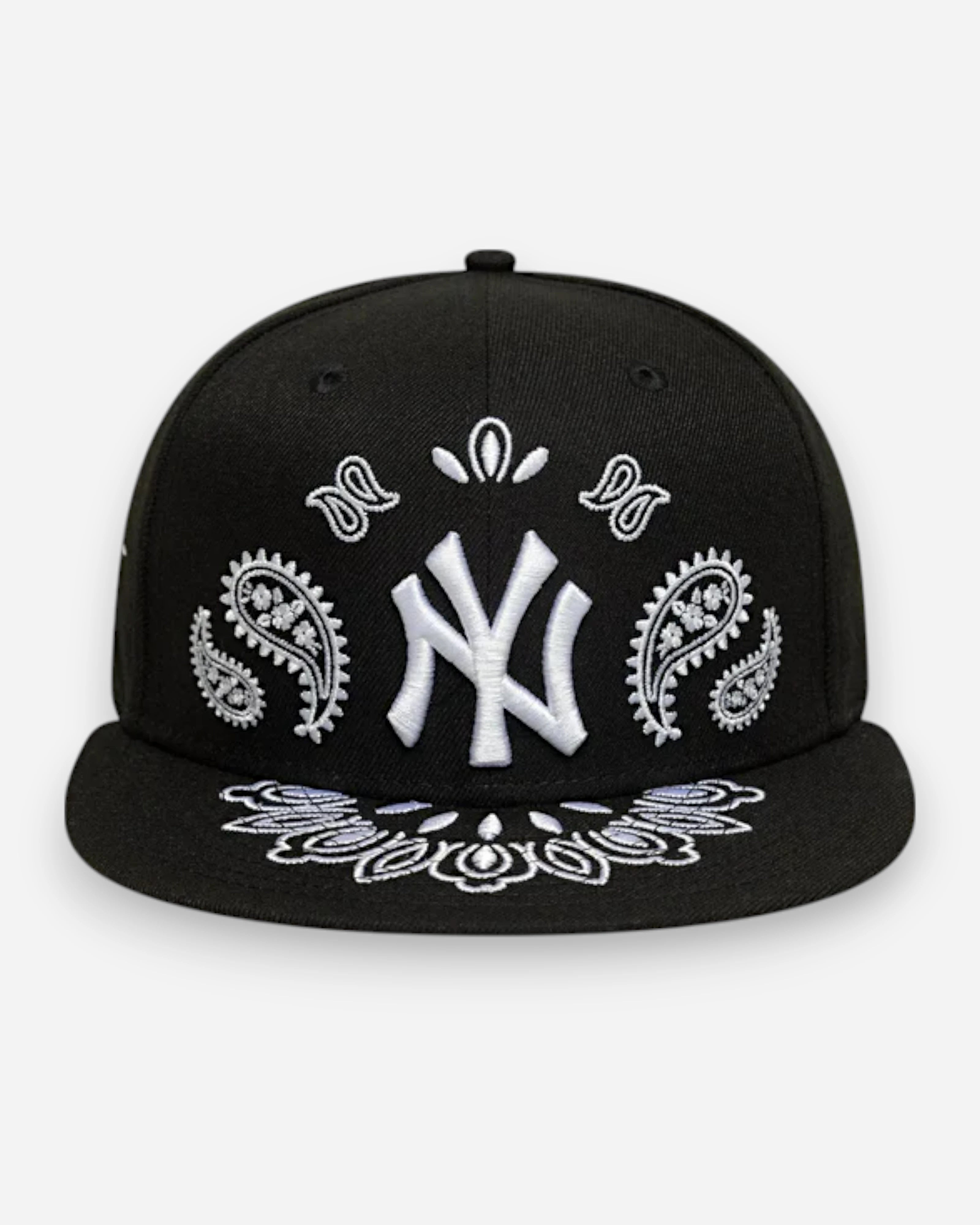 59FIFTY NY Yankees Paisley Design Black