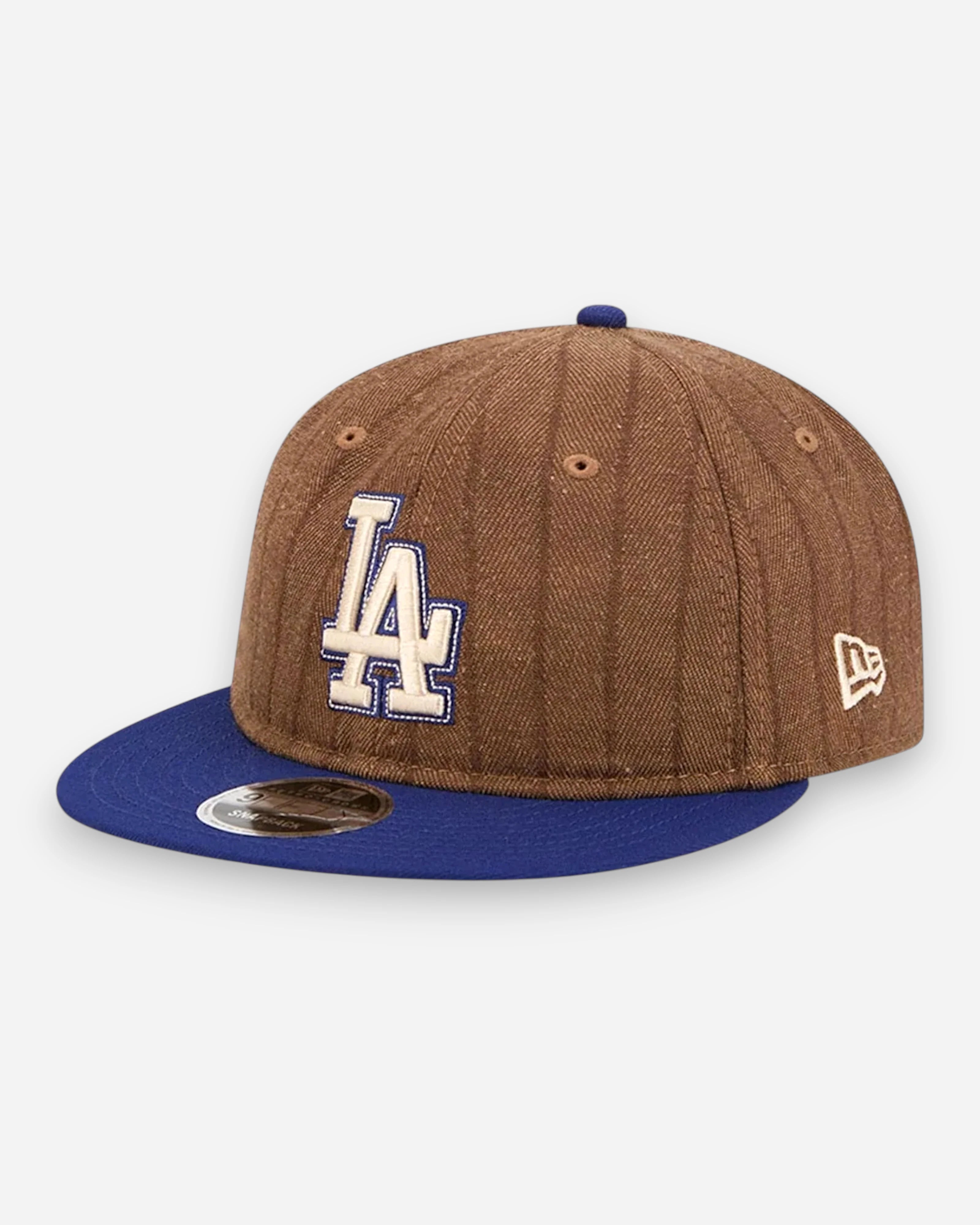 9FIFTY Retro Crown LA Dodgers Three Looms x MLB Wool Pinstripe