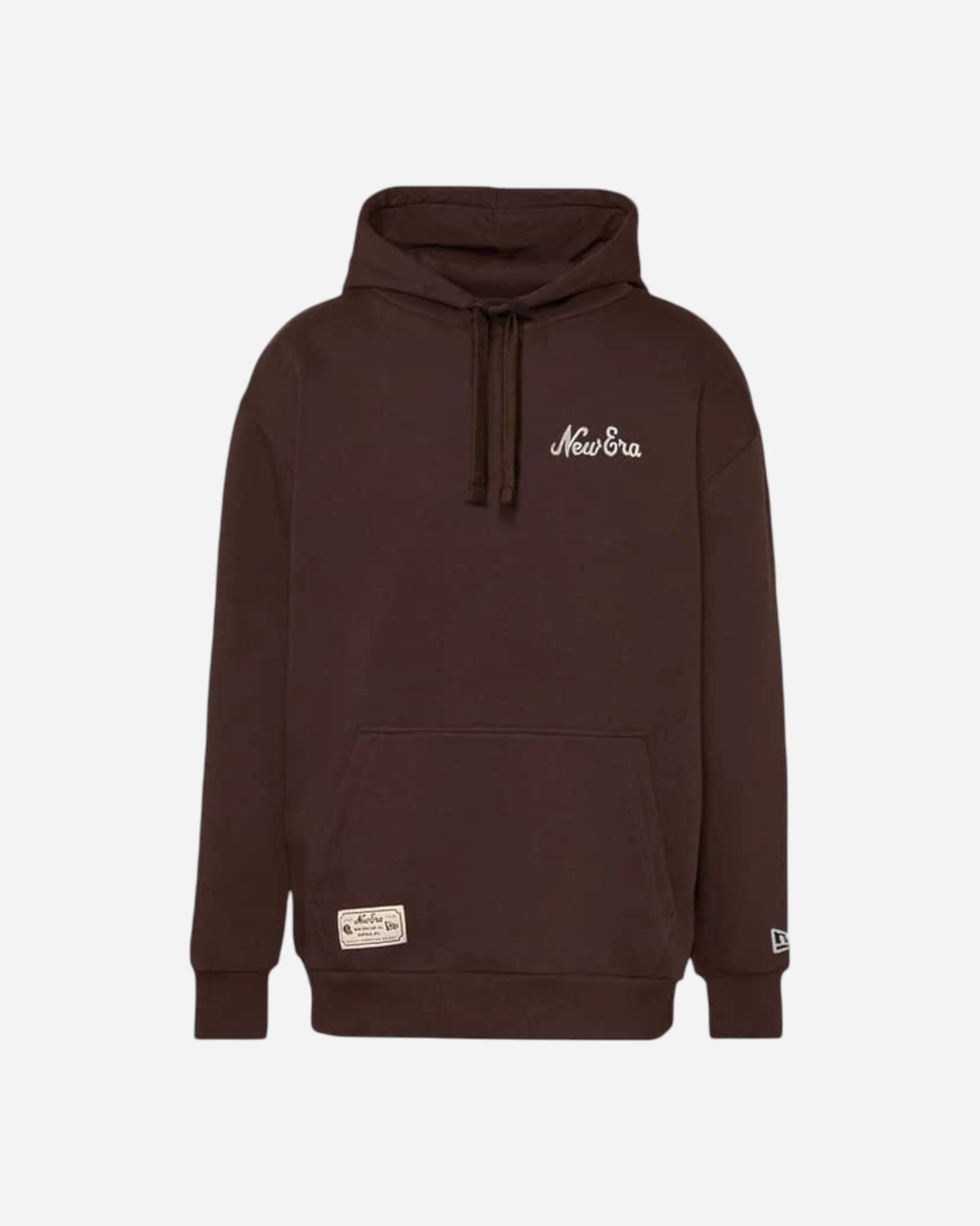 New Era Heritage Oversized Hoodie Brown